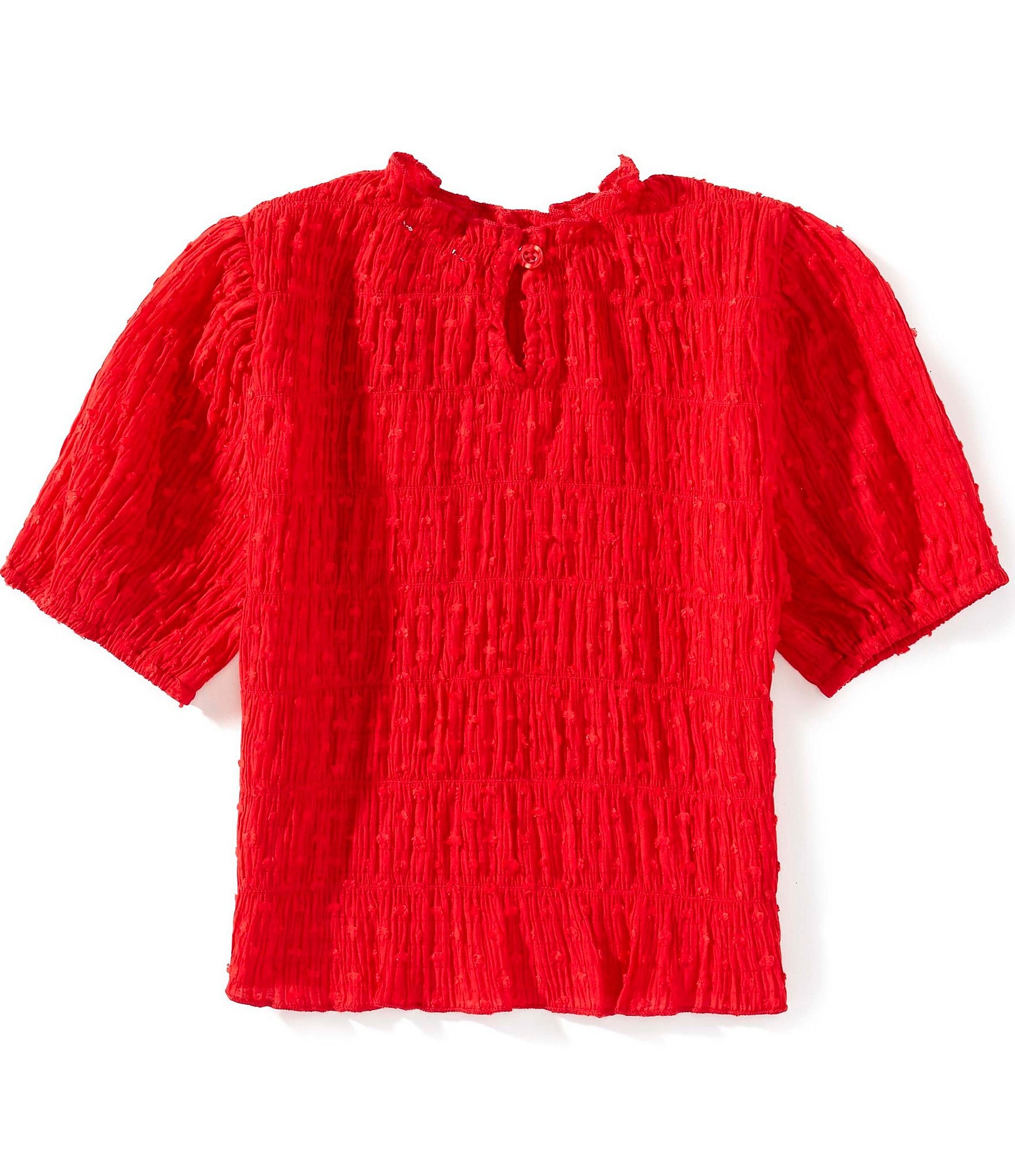 GB Big Girls Sydney Scrunch Short Sleeve Top
