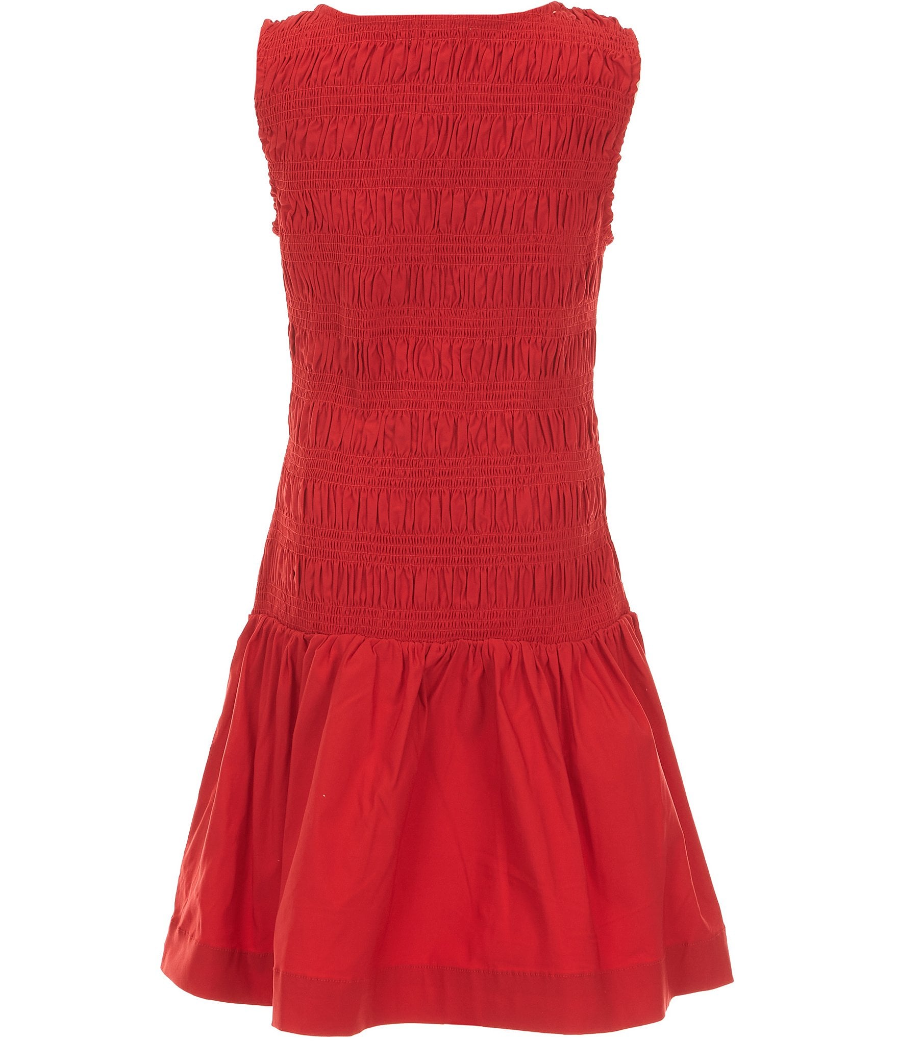 GB Big Girls Sydney Scrunch Sleeveless Dropwaist Dress