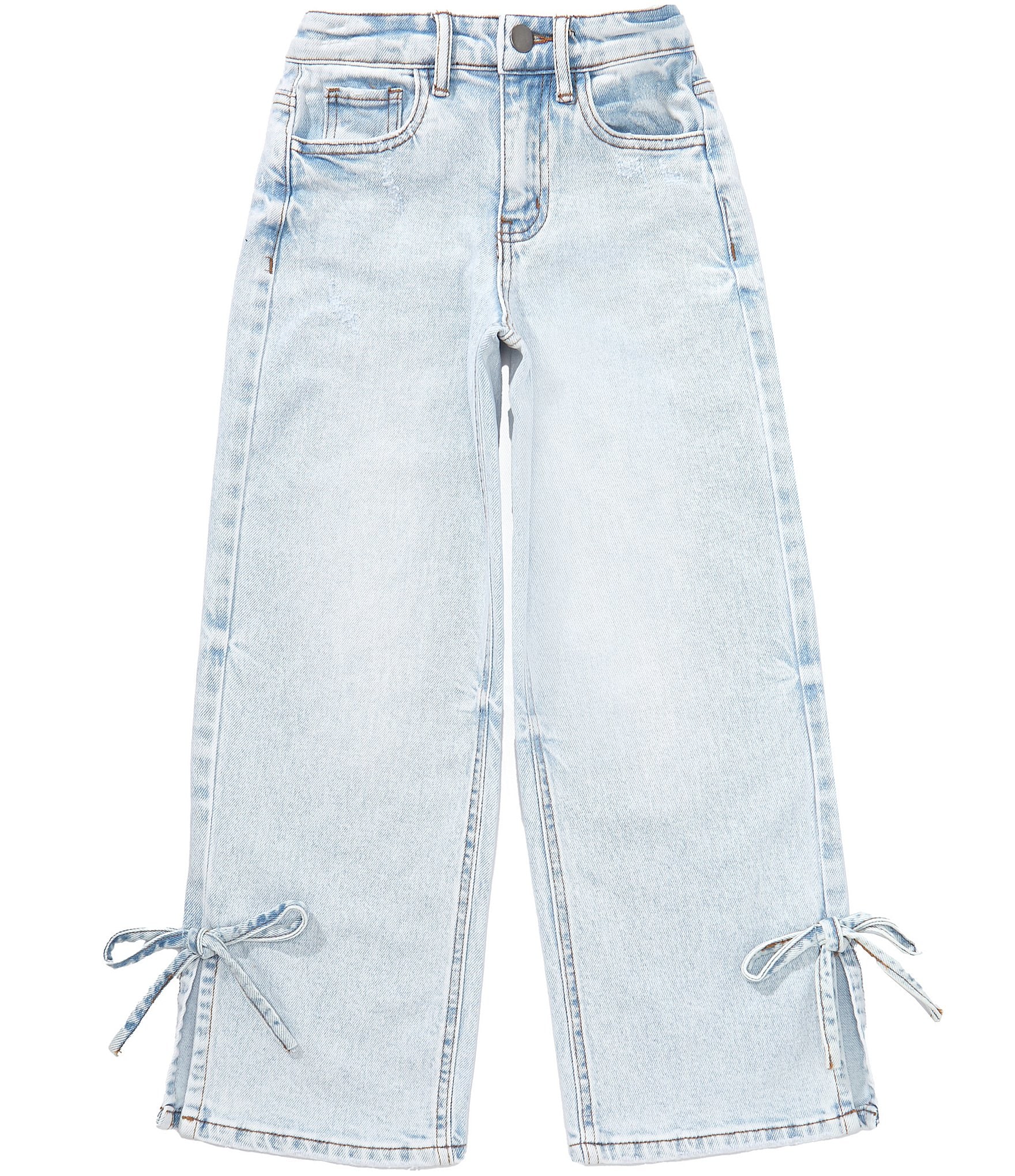 GB Big Girls Bow Denim Jeans
