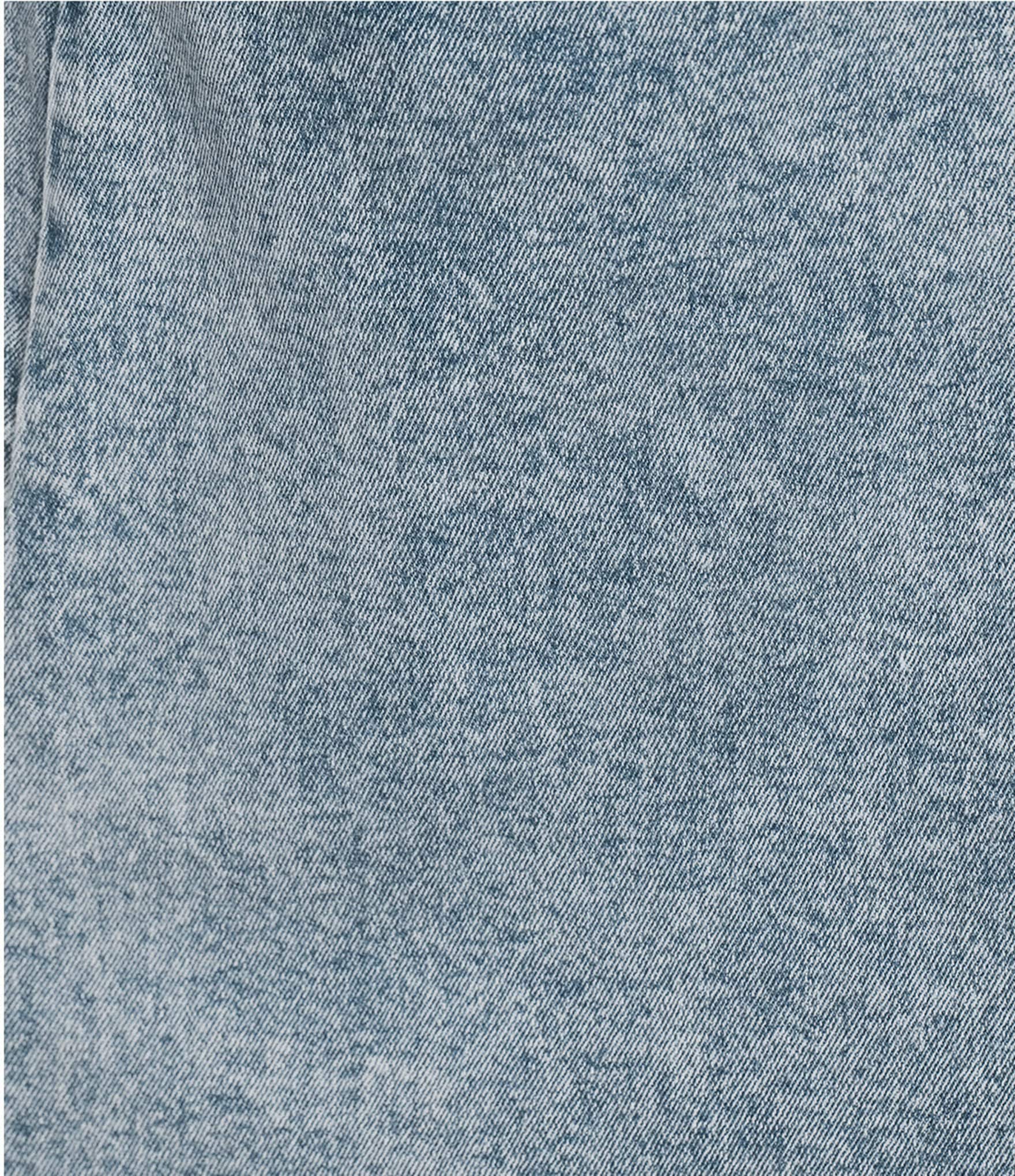 GB Buckle Front Denim Mini Dress