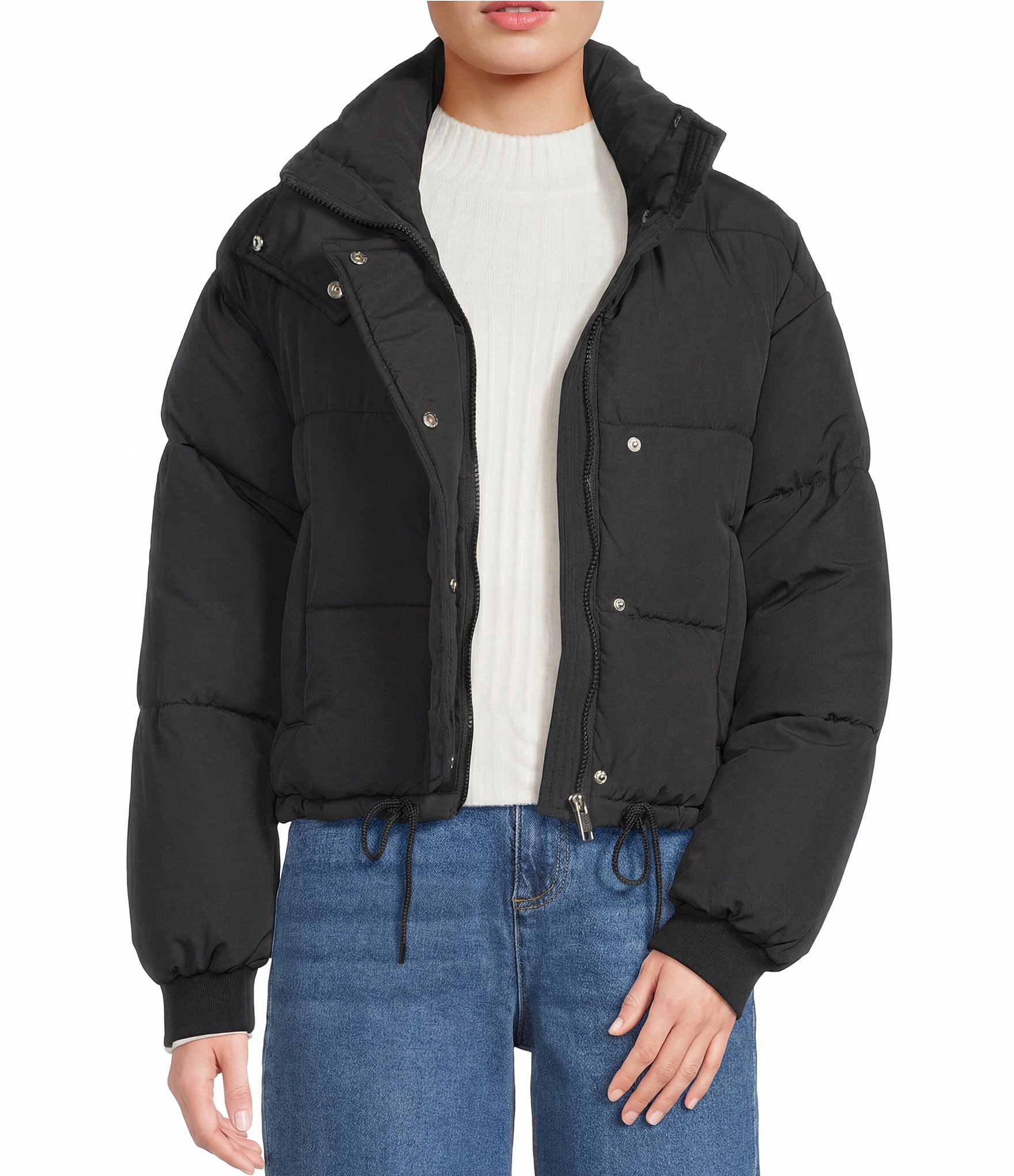 GB Collared Puffer Jacket