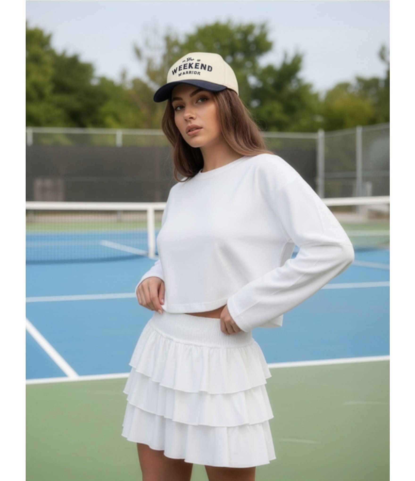 GB Cropped Coordinating Batwing T-Shirt