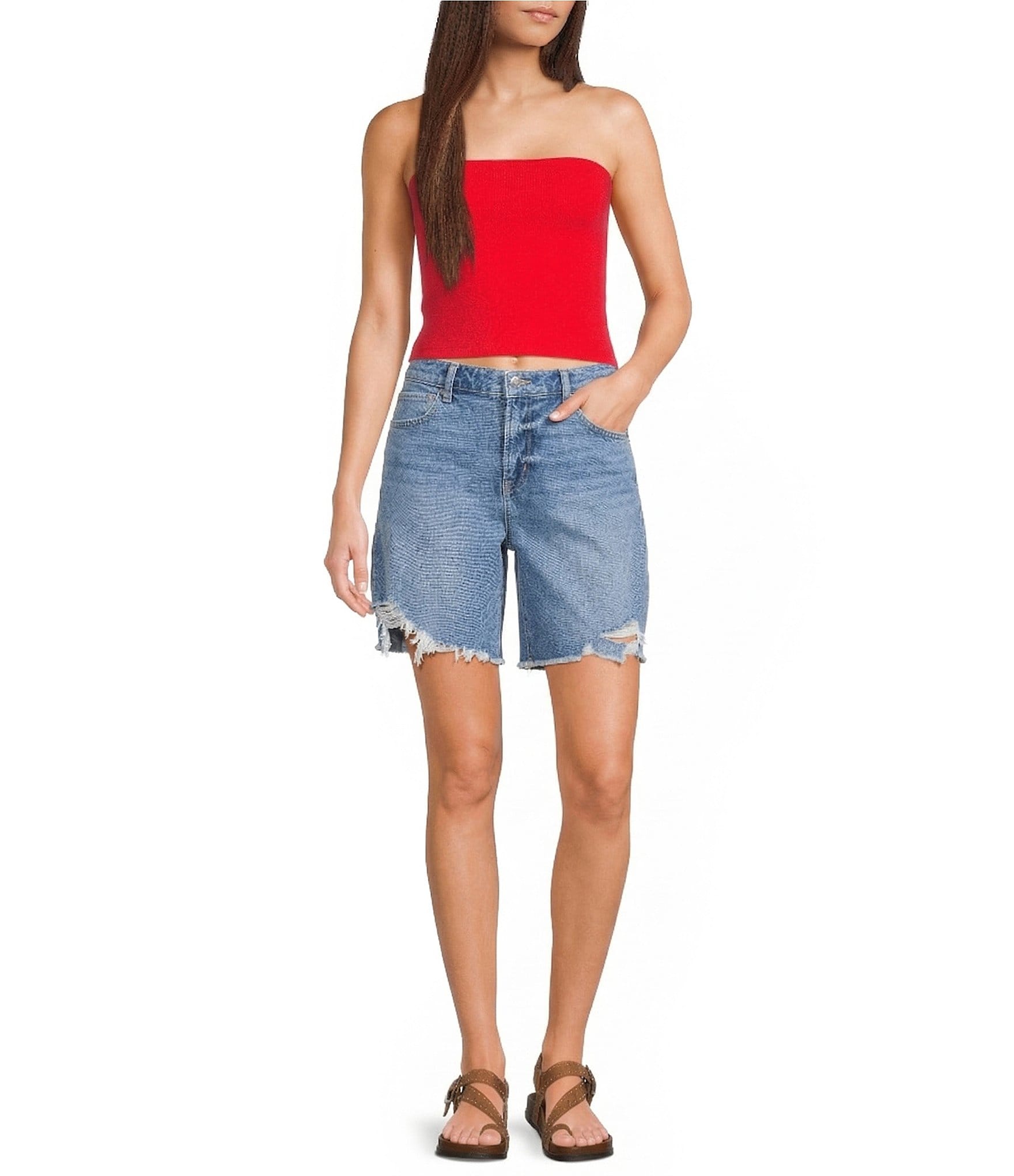 GB Cropped Tube Top