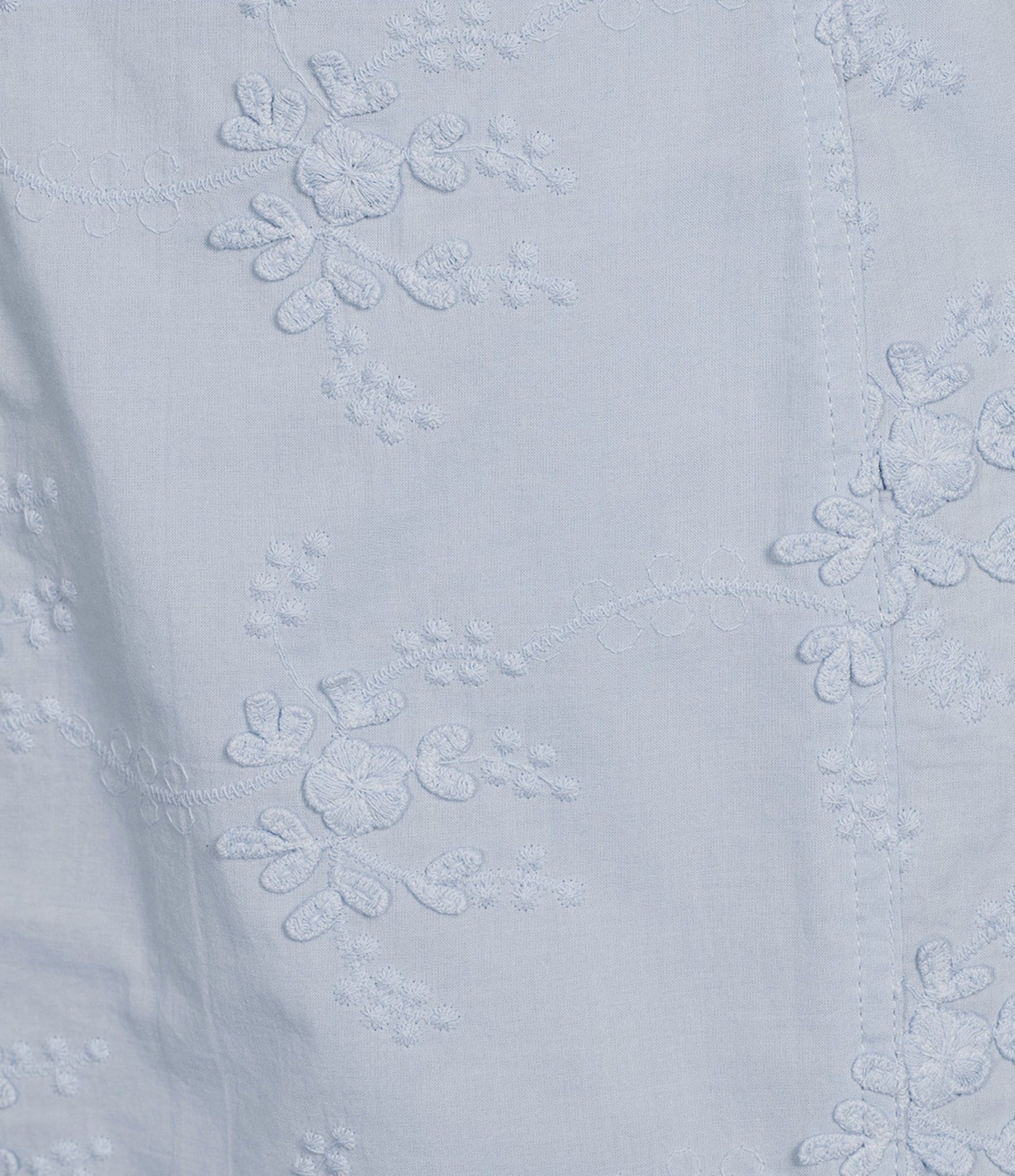GB Floral Eyelet Midi Dress