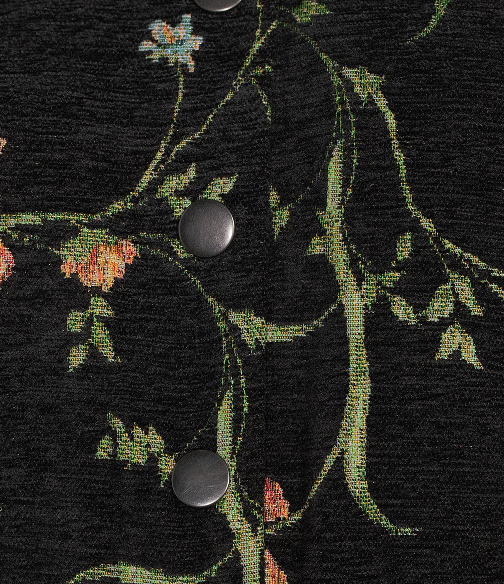 GB Floral Round Neck Cropped Jacket