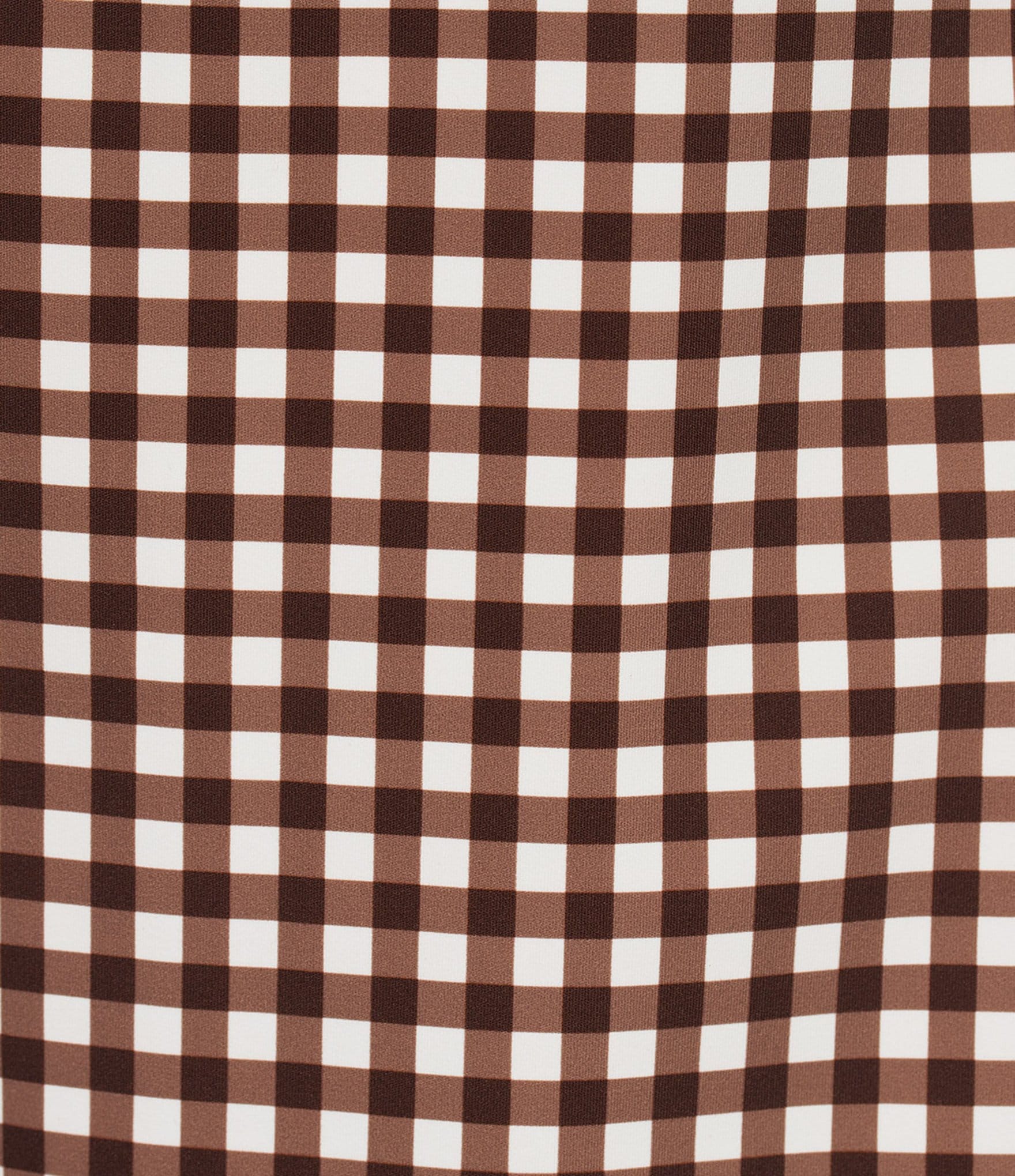 GB Gingham Square Neck Tennis Dress
