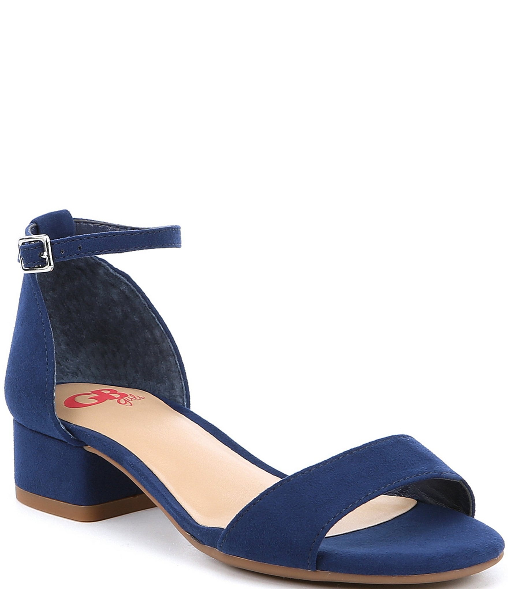 dillards navy blue heels