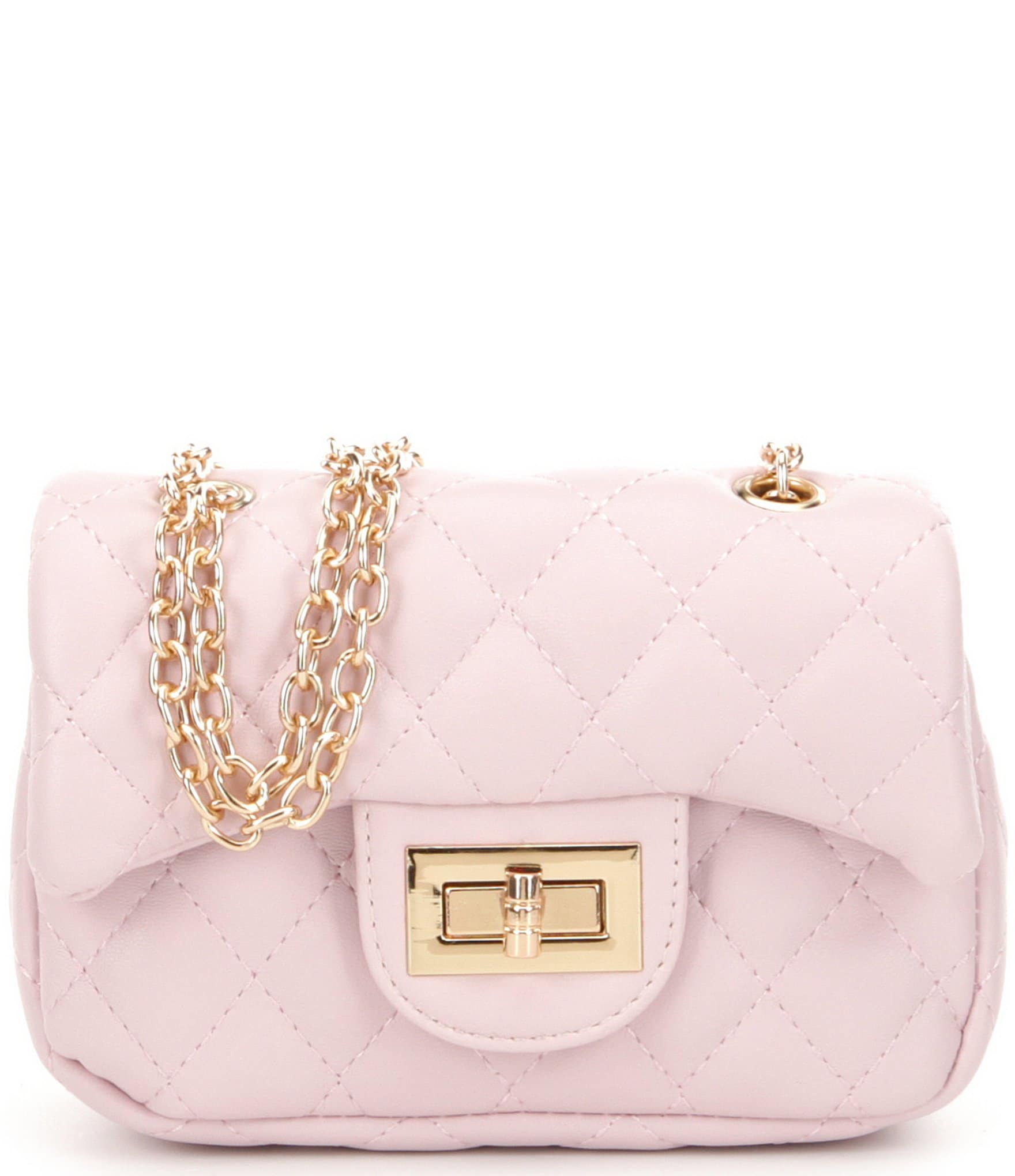 crossbody quilted chain bag