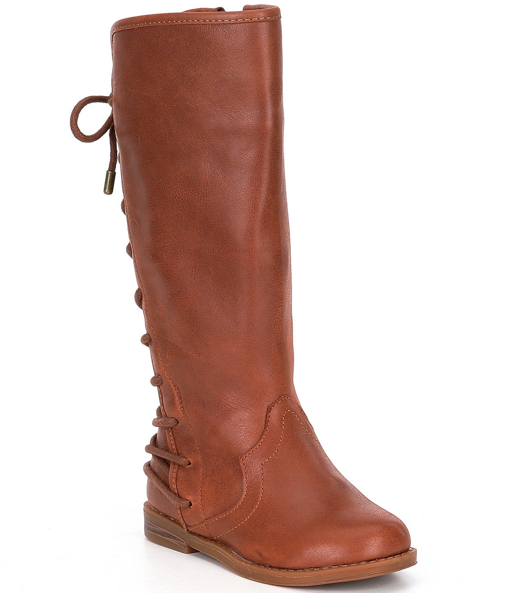 girls leather riding boots
