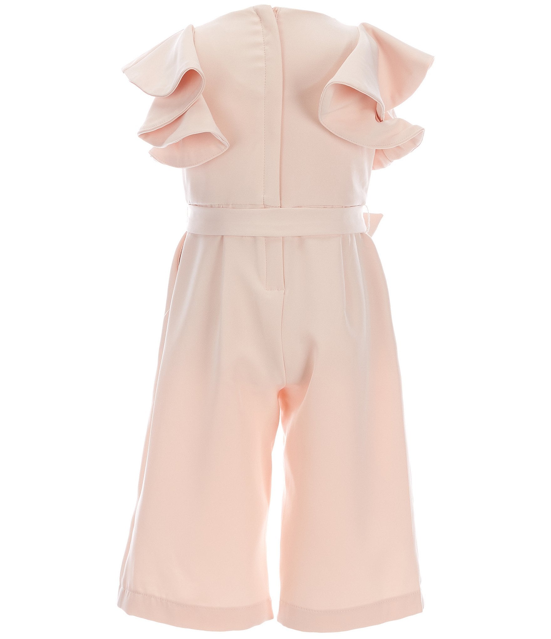 GB Little Girls 2-6x Ruffle Sleeve Jumpsuit