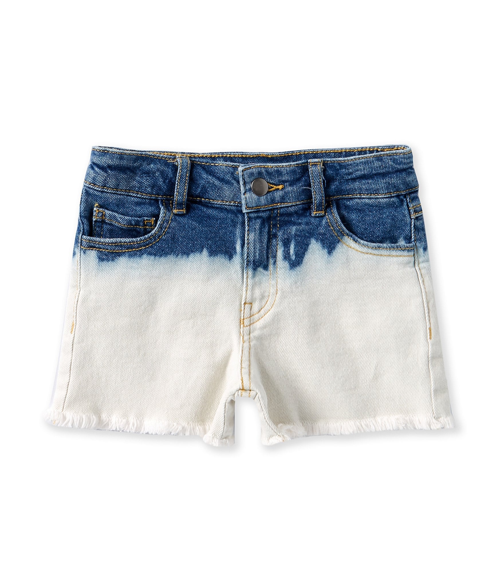 GB Girls x DANNIJO Little Girls 2T-6X Dip Dyed Denim Shorts