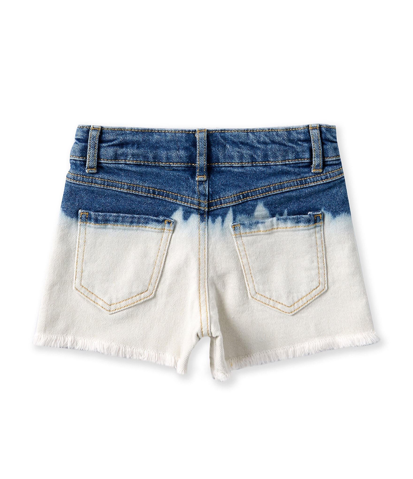 GB Girls x DANNIJO Little Girls 2T-6X Dip Dyed Denim Shorts