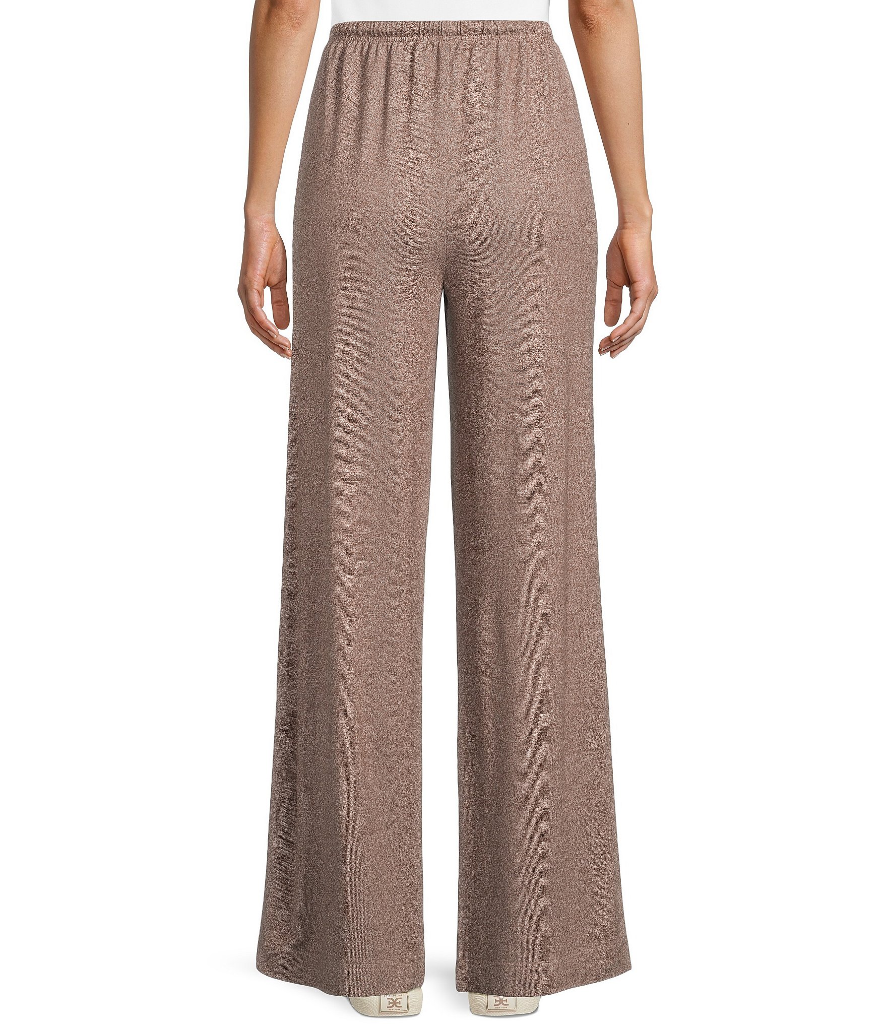 GB Hacci Wide Leg Coordinating Drawstring Pants