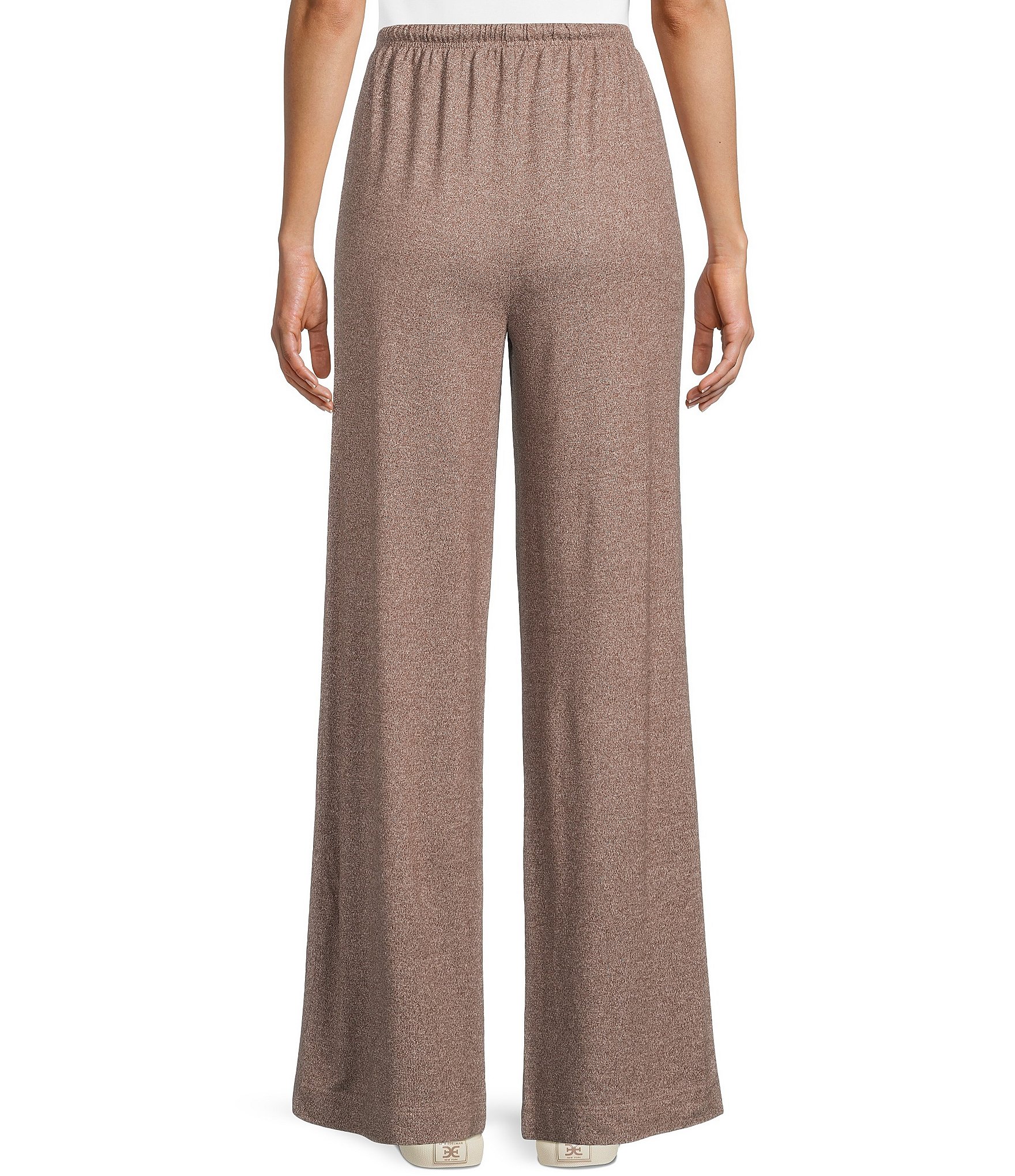 GB Hacci Wide Leg Coordinating Drawstring Pants