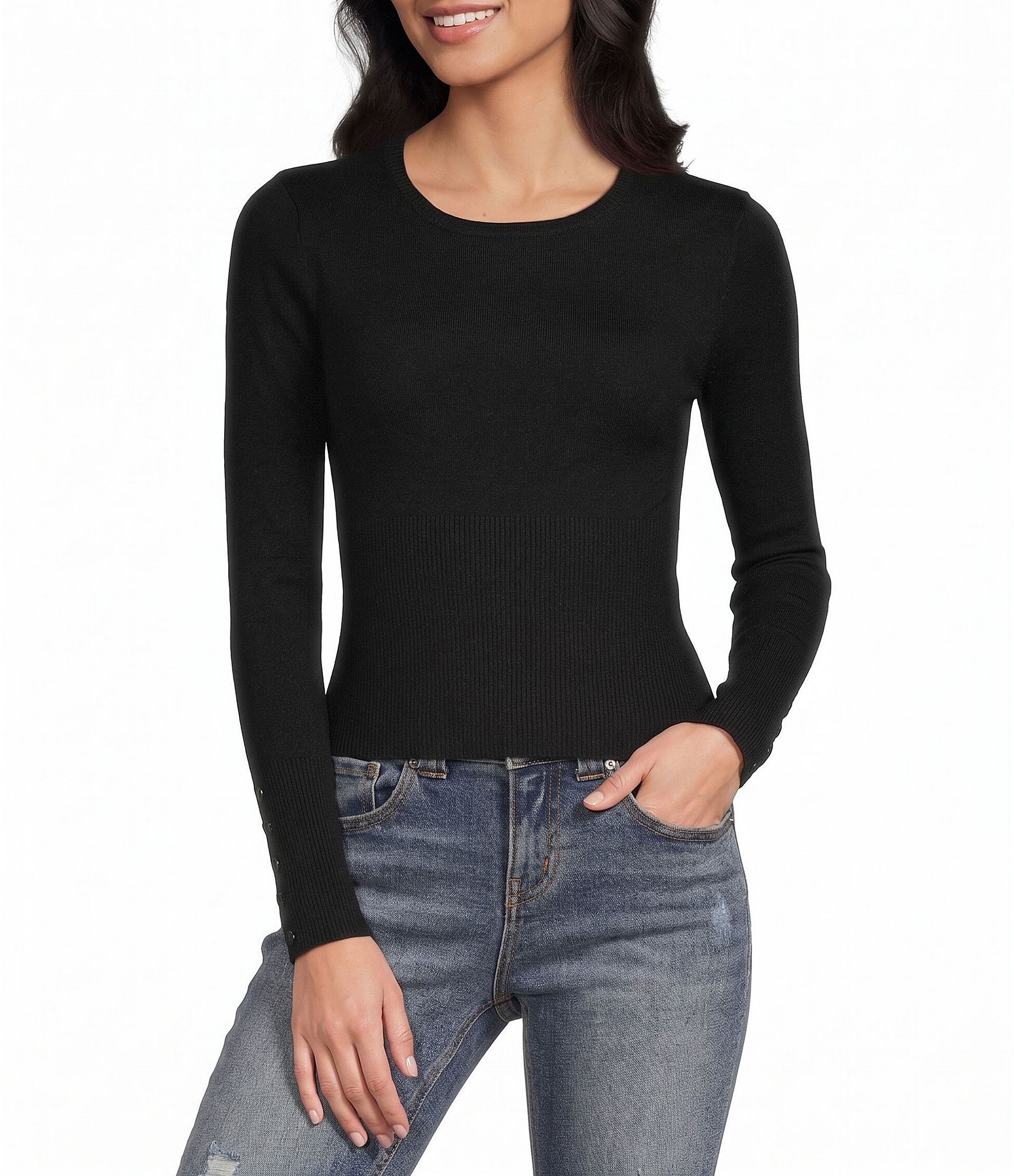 GB Knit Long Sleeve Sweater