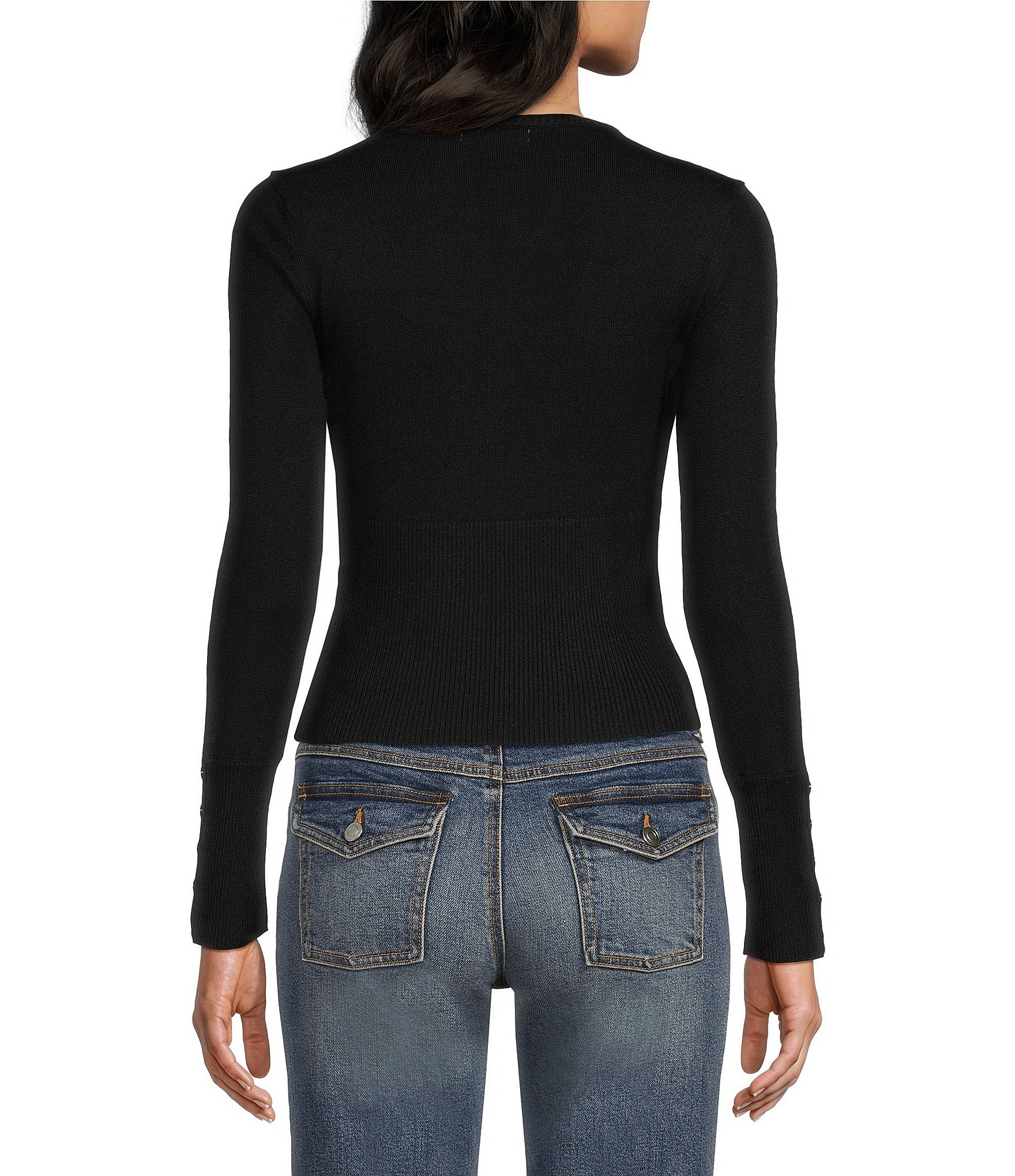 GB Knit Long Sleeve Sweater