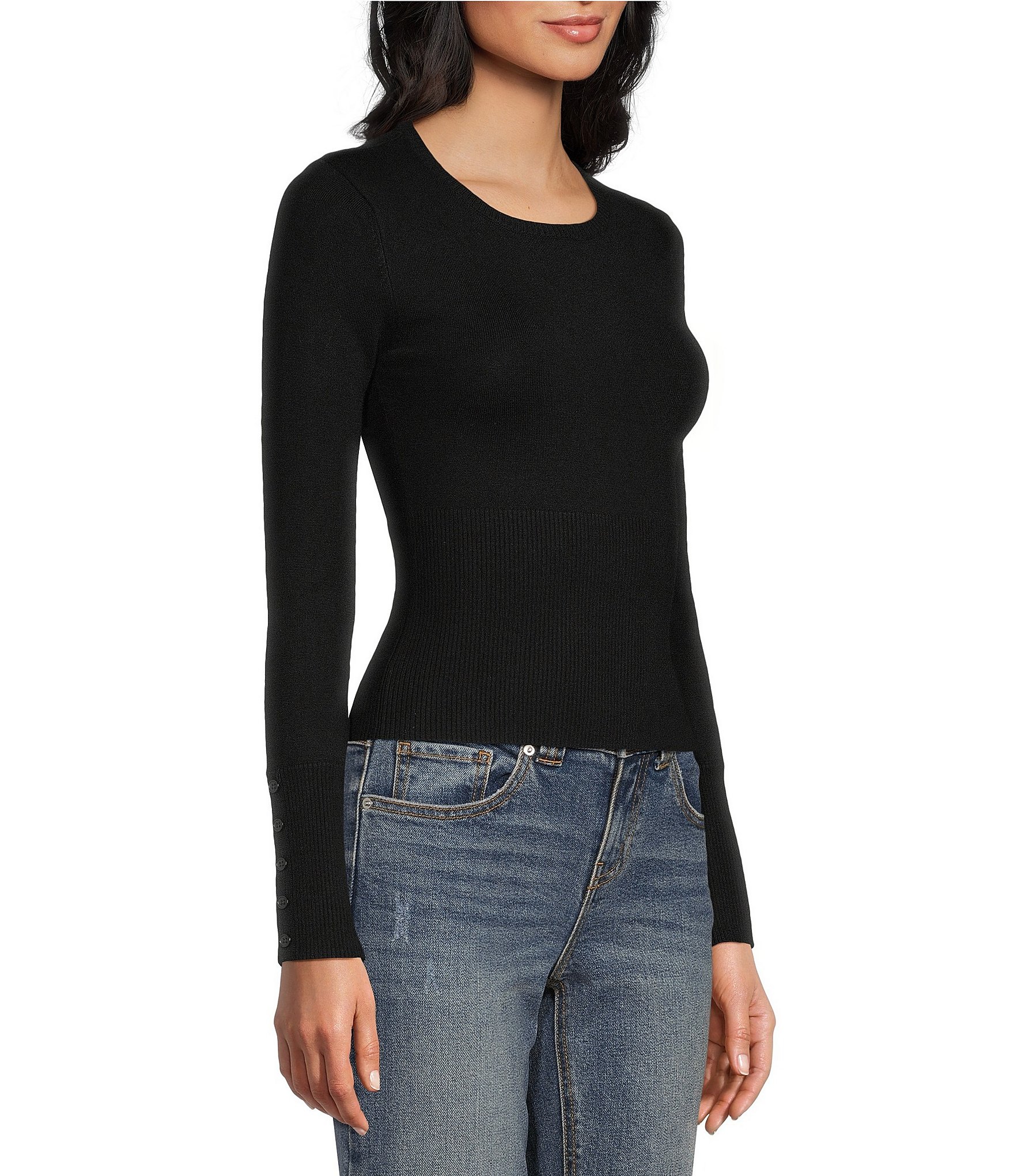 GB Knit Long Sleeve Sweater
