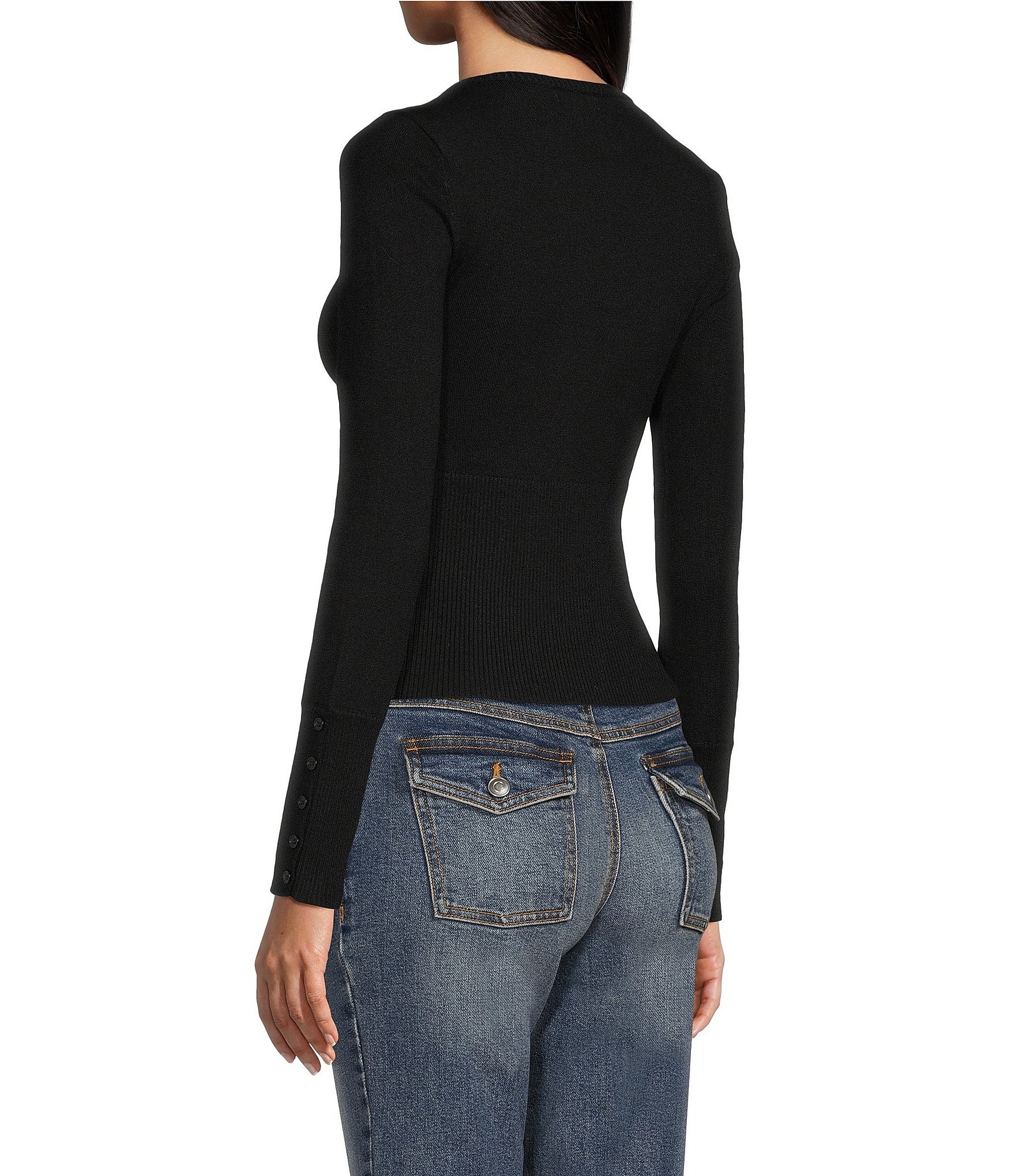 GB Knit Long Sleeve Sweater