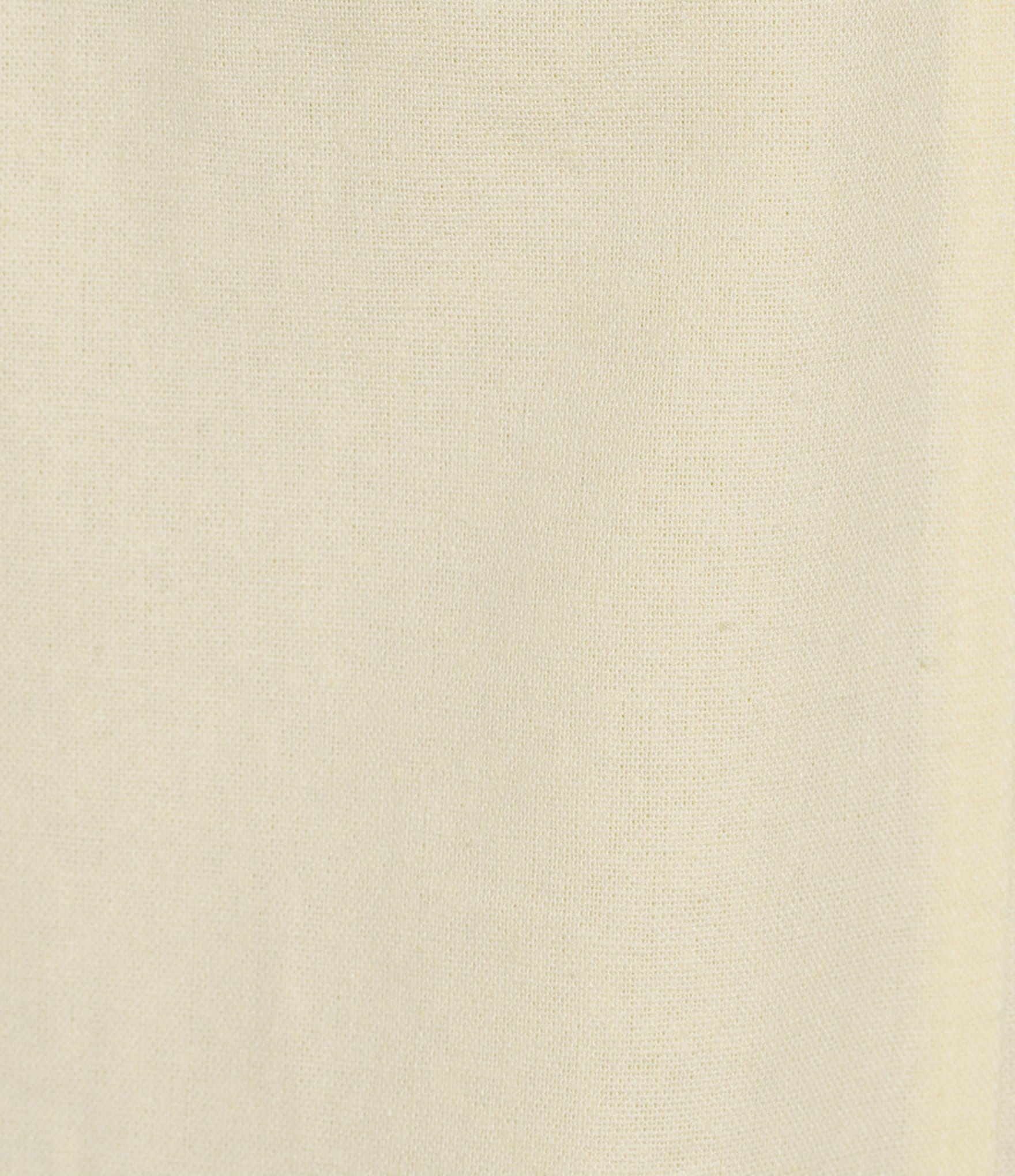 GB Linen Blend Short Puff Sleeve Mini Dress