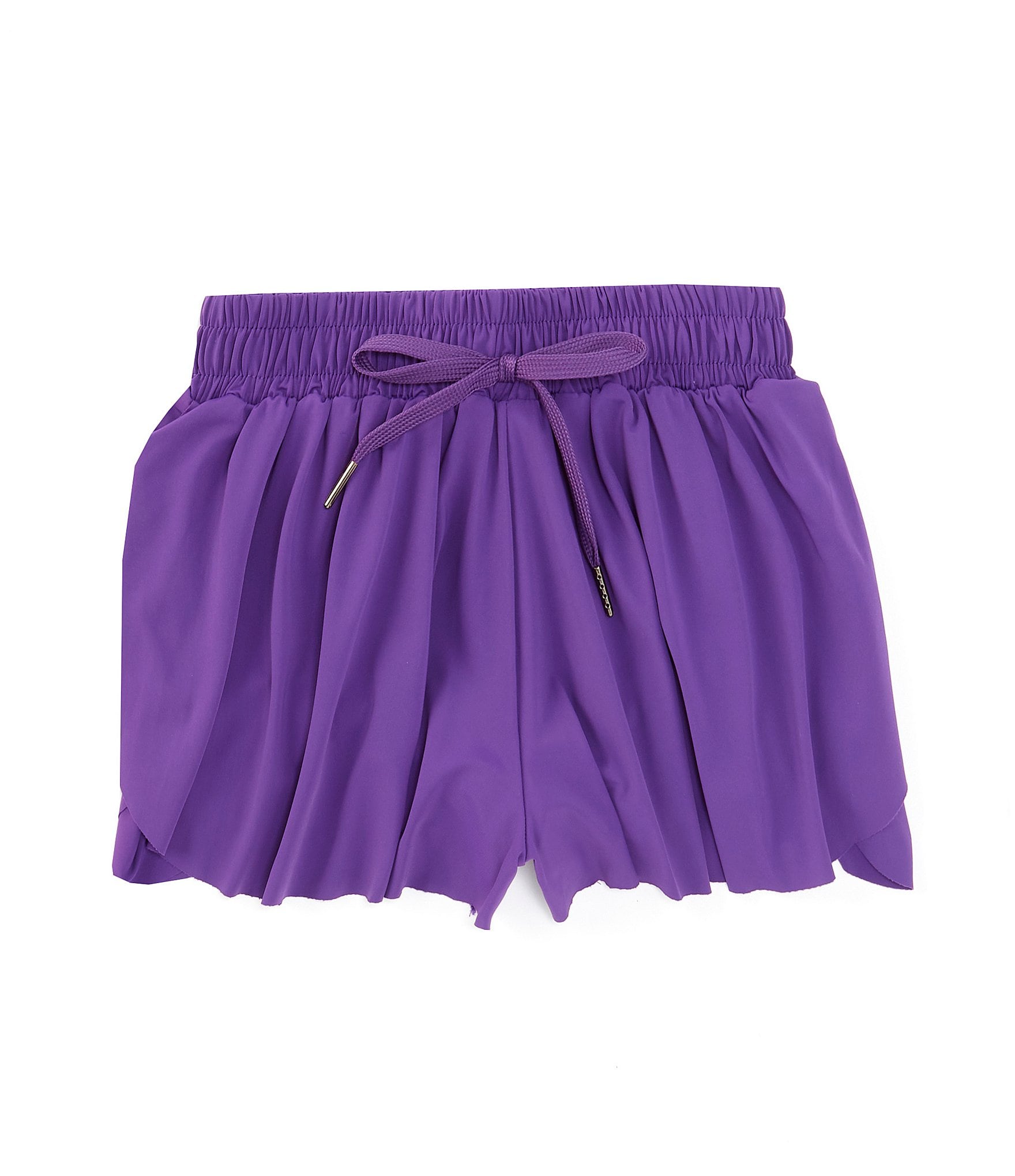 GB Little Girls 2T-6X Active Mid-Rise Flippy Shorts