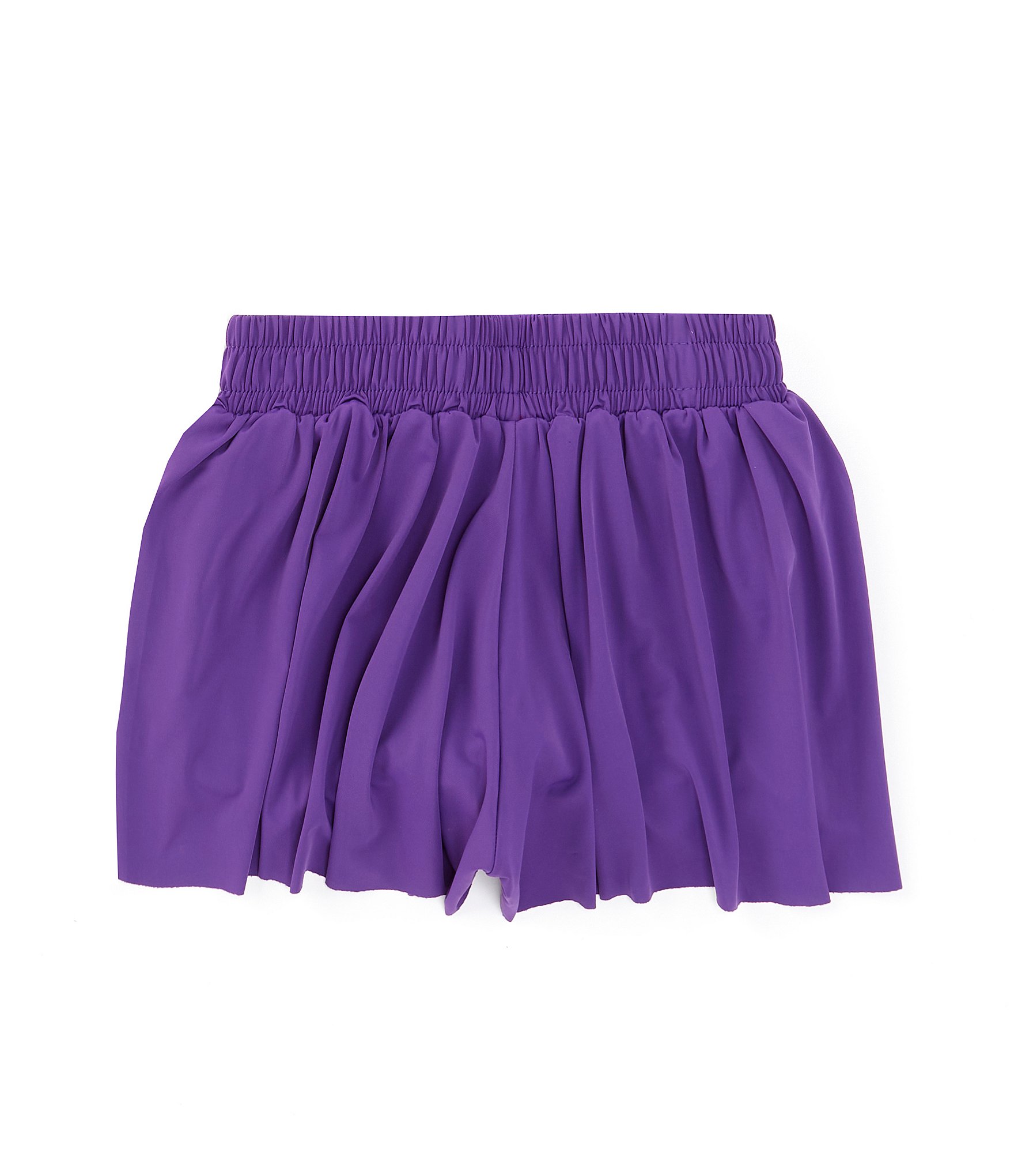 GB Little Girls 2T-6X Active Mid-Rise Flippy Shorts