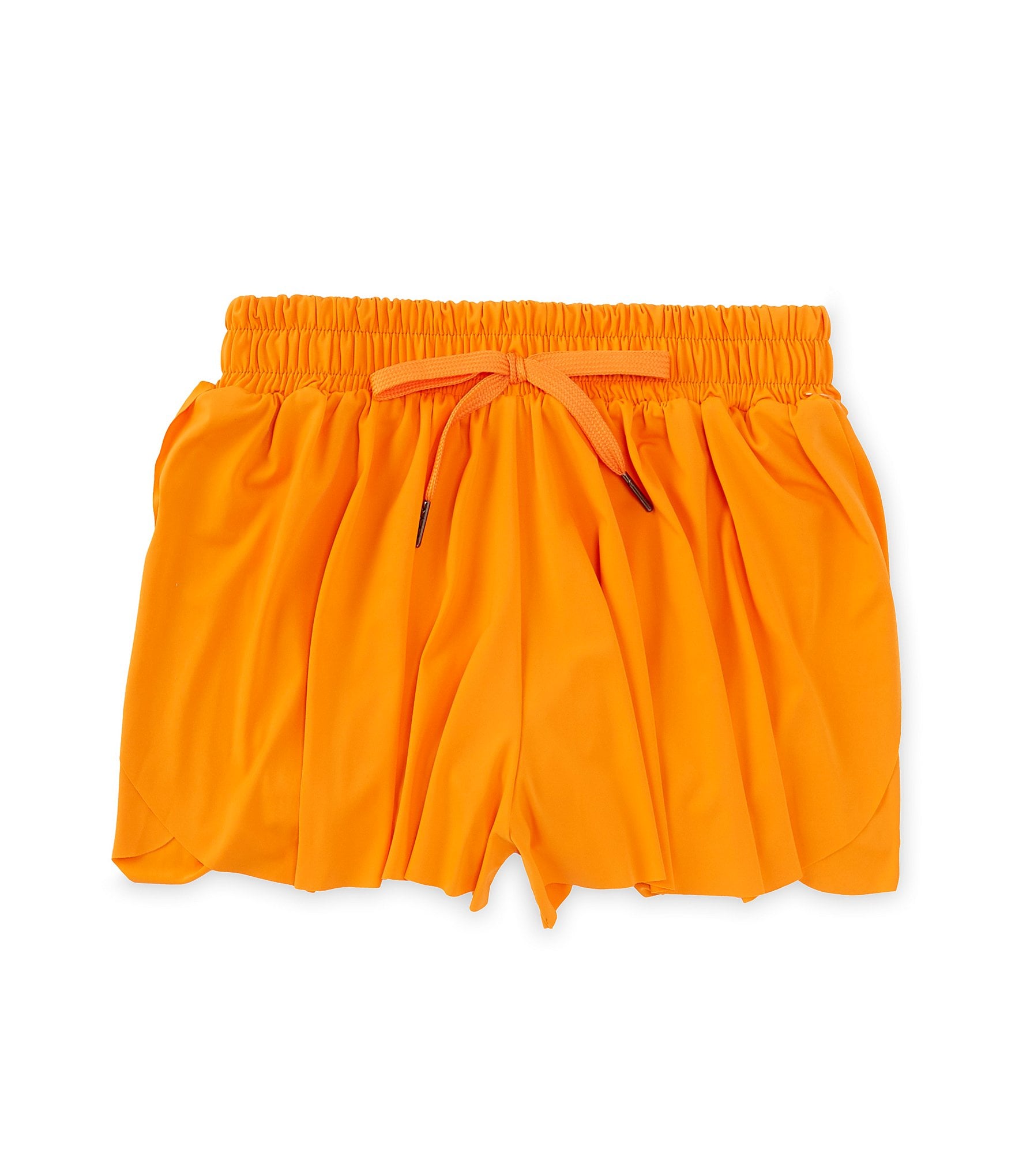 GB Little Girls 2T-6X Active Mid-Rise Flippy Shorts