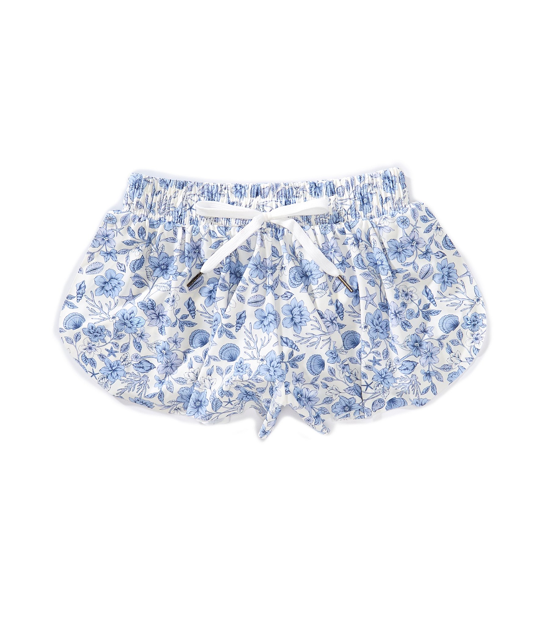 GB Little Girls 2T-6X Active Mid-Rise Seashells Bloom Flippy