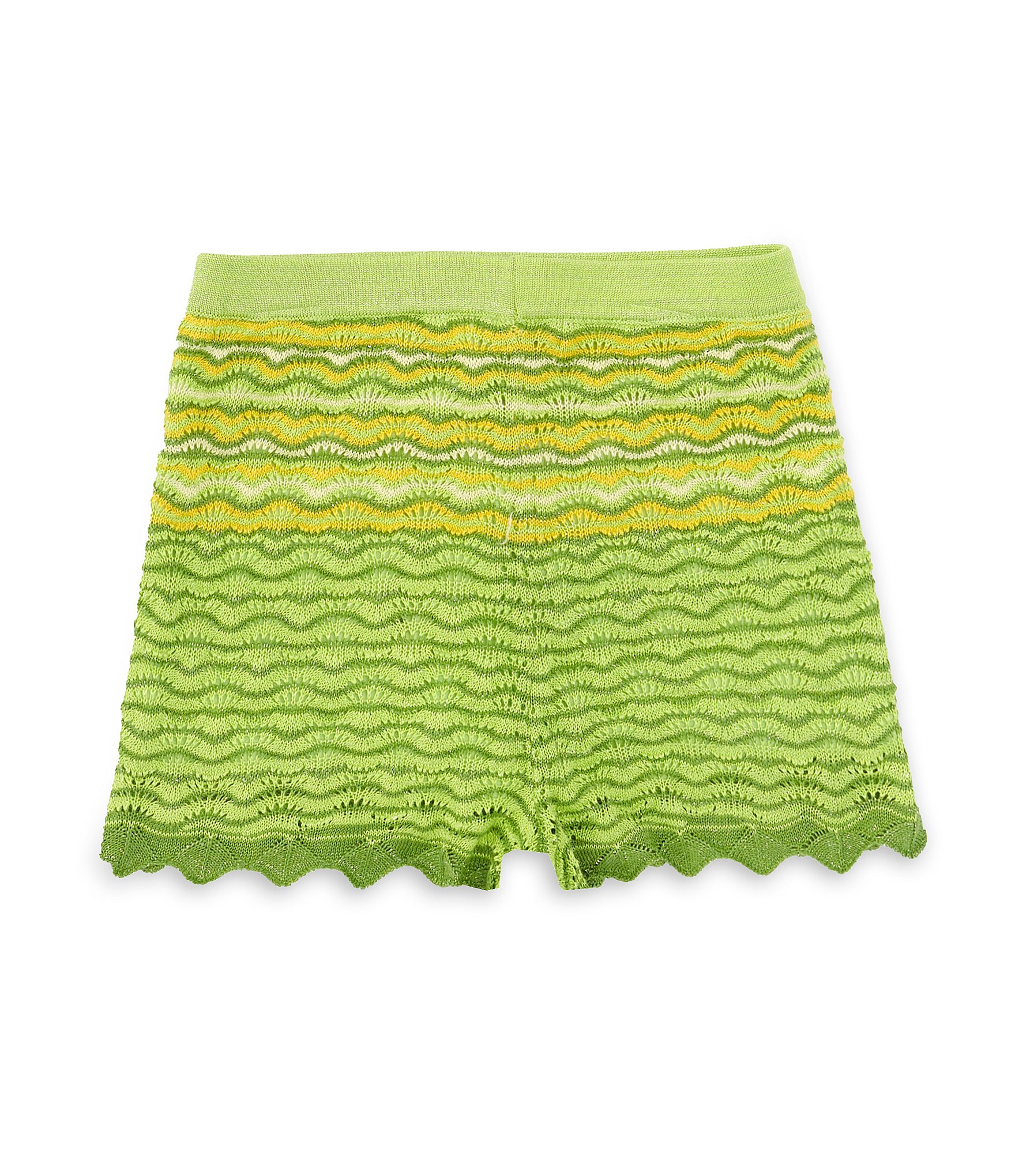 GB Little Girls 2T-6X High Rise Crochet Pull-On Shorts