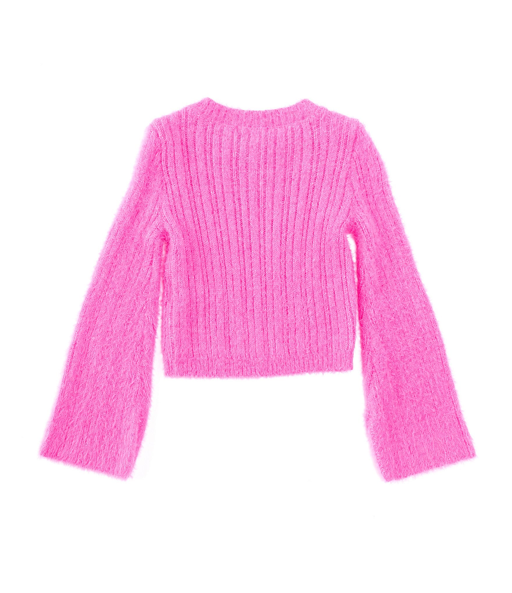 GB Little Girls 2T-6X Long Sleeve Ribbed Sweater