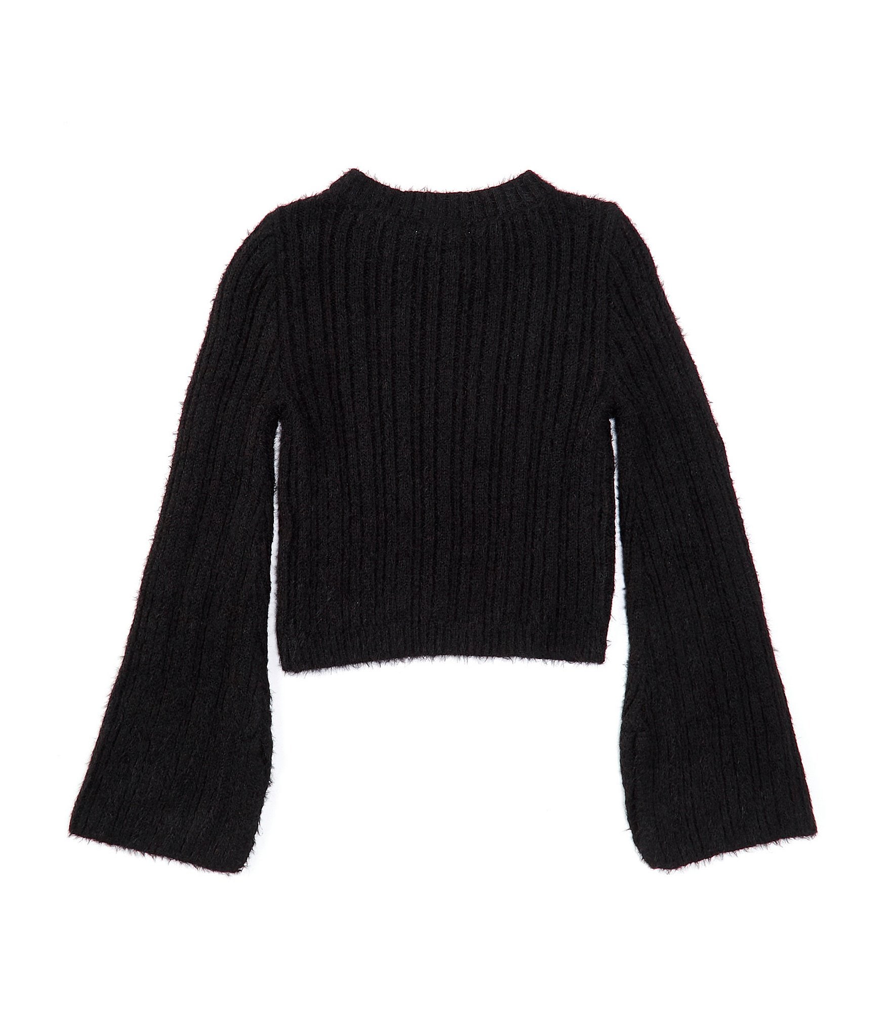 GB Little Girls 2T-6X Long Sleeve Ribbed Sweater