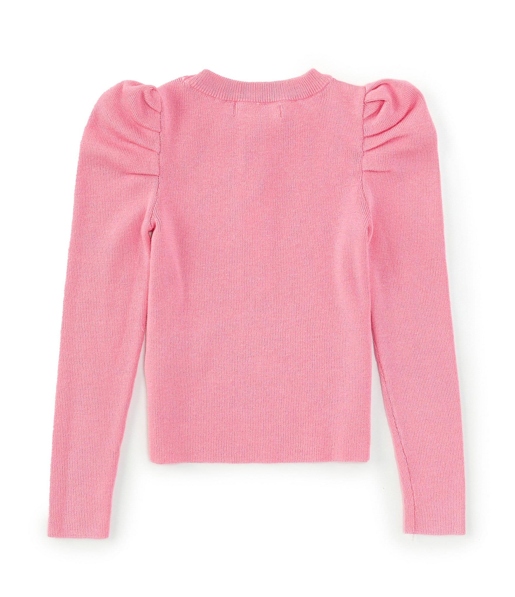 GB Little Girls 2T-6X Long Sleeve Rouched Sweater