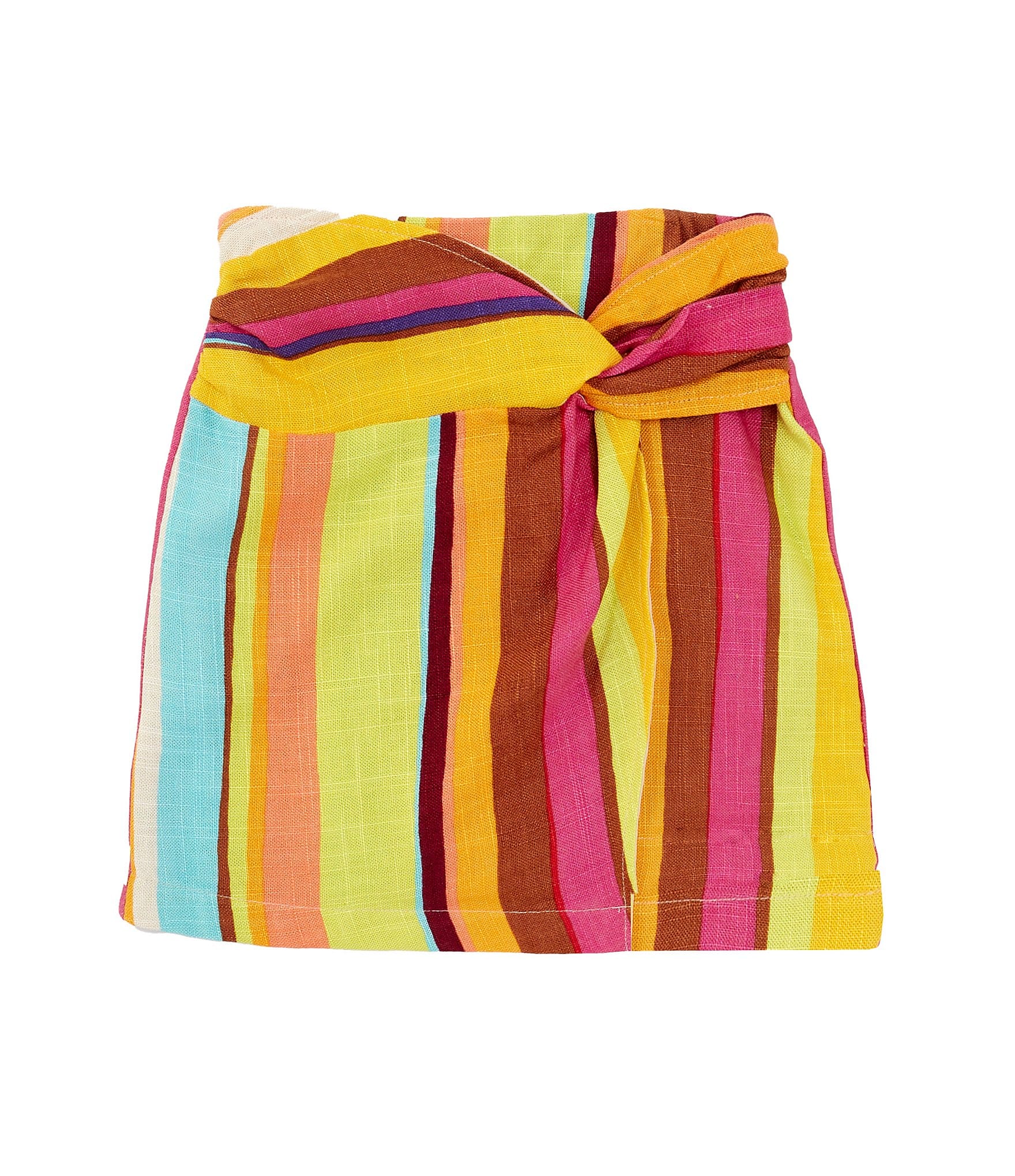 GB Little Girls 2T-6X Mini Wrap Skort