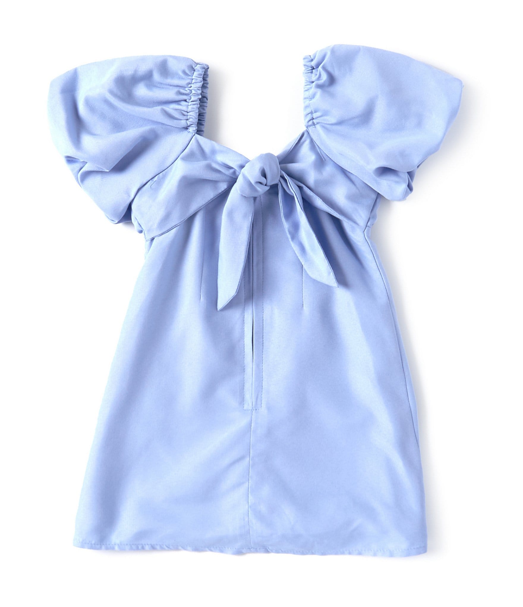 GB Little Girls 2T-6X Puff-Sleeve Empire Waist Dress