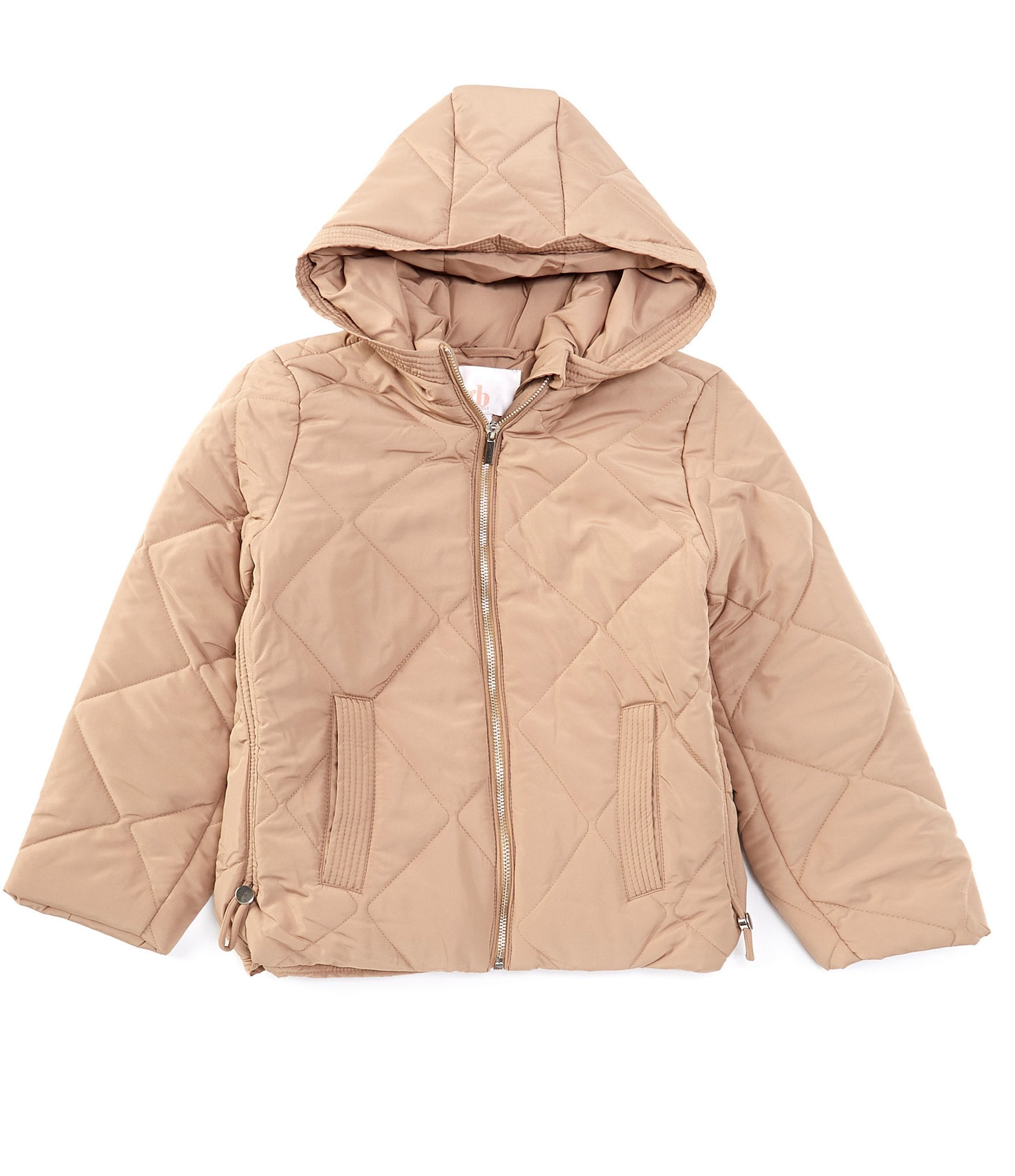 GB Little Girls 2T 6X Quilted Hooded Puffer Coat Dillard s