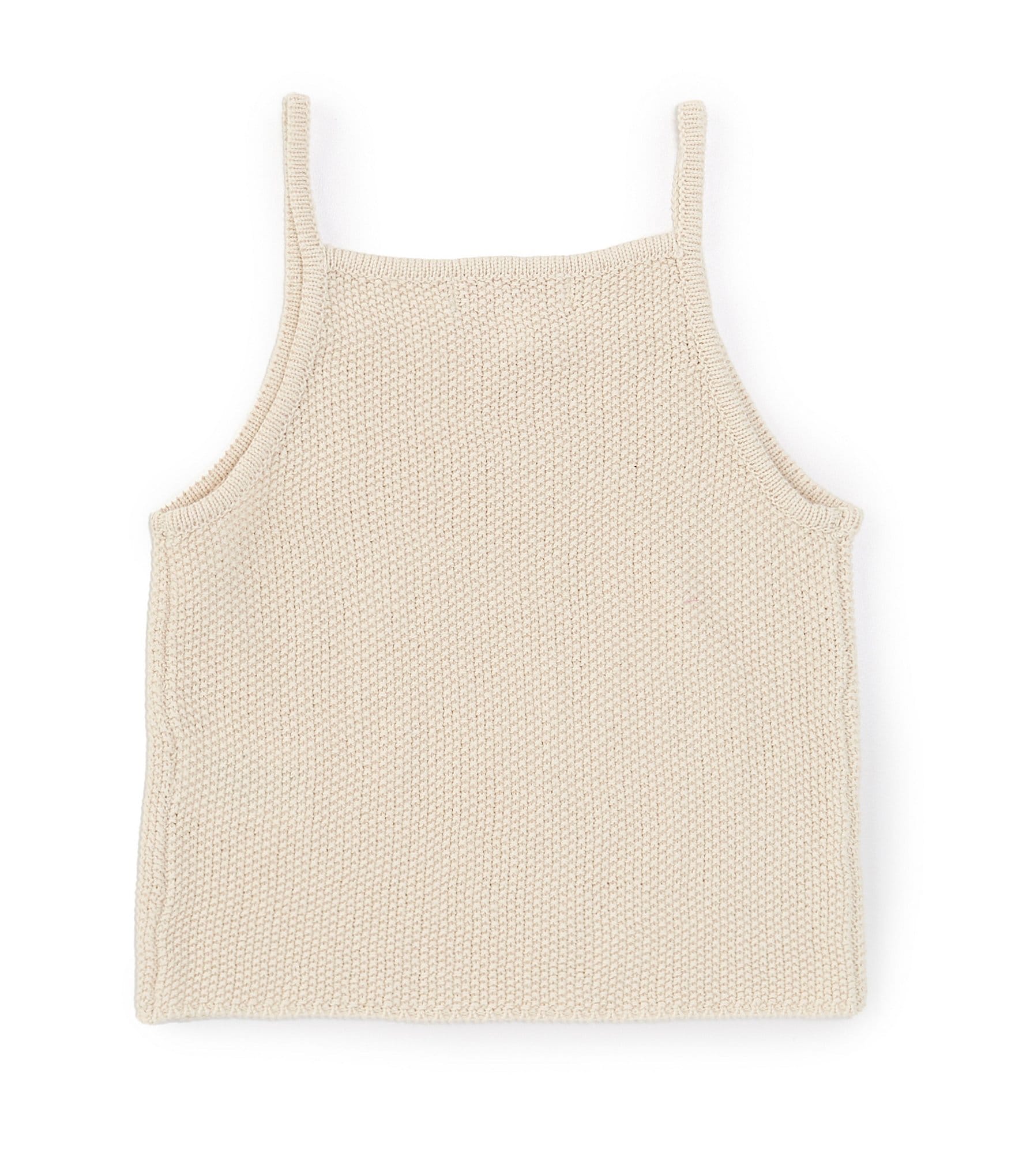 GB Little Girls 2T-6X Sleeveless Crochet Tank