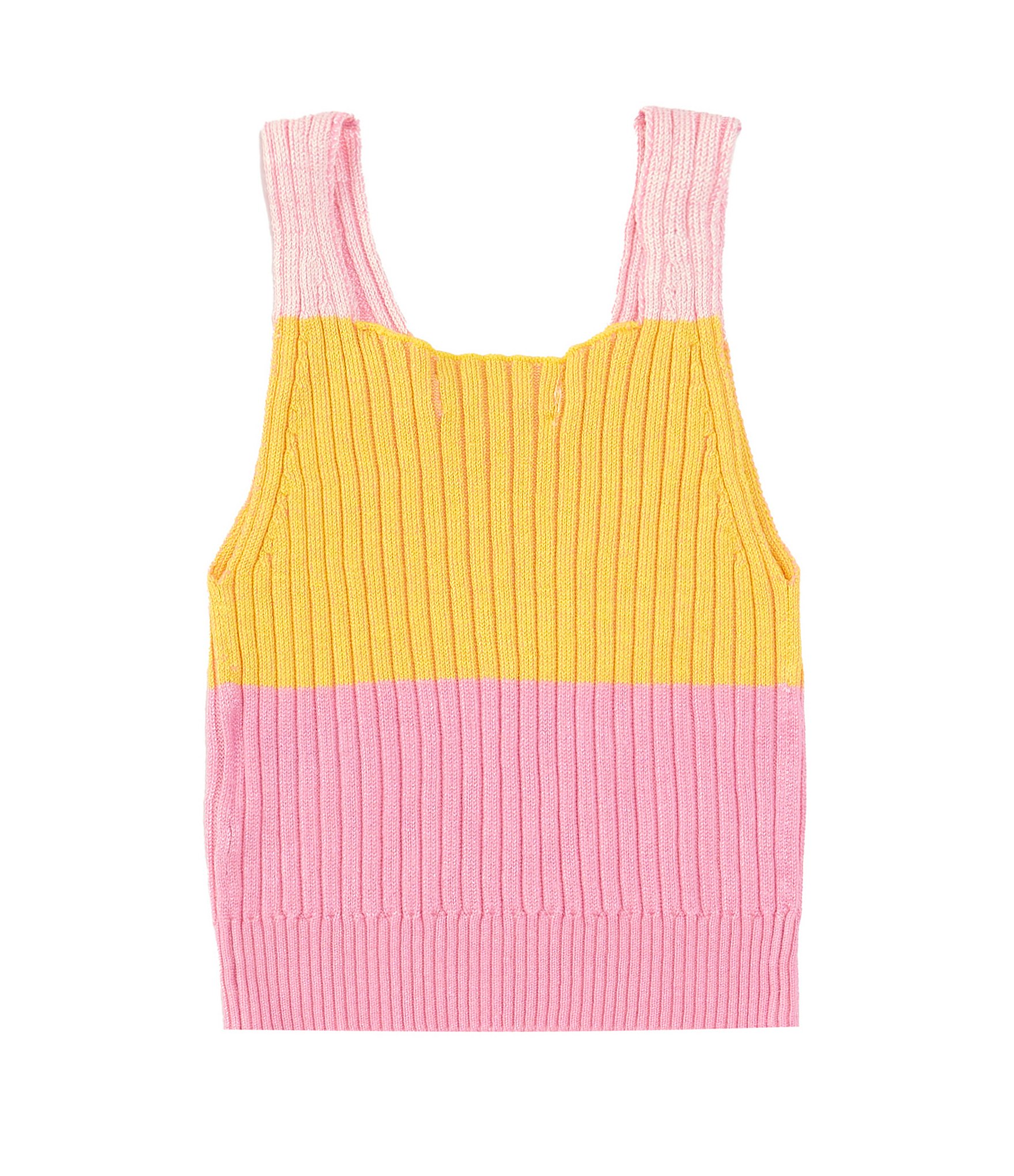 GB Little Girls 2T-6X Sleeveless Stripe Sweater Tank