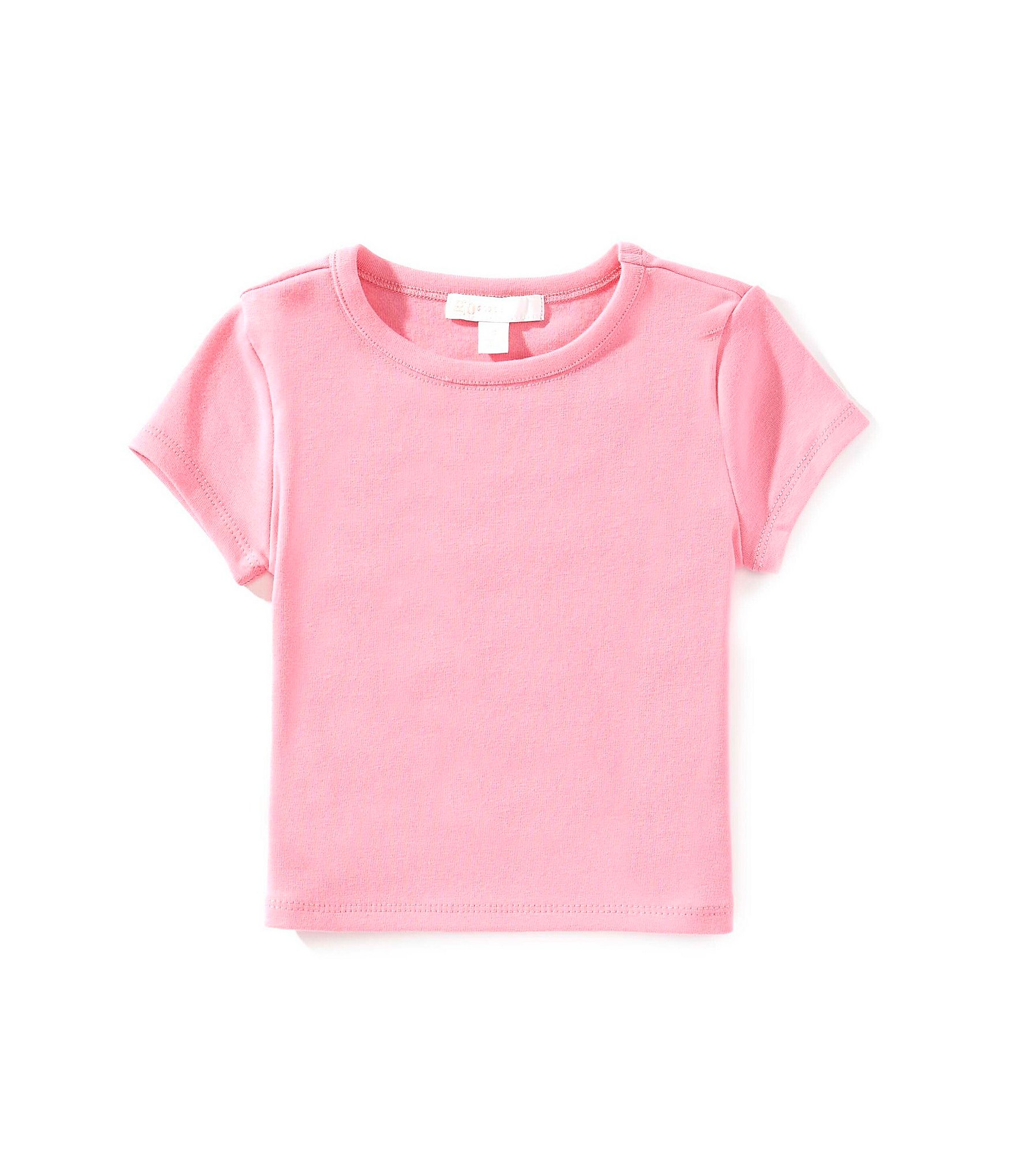 GB Little Girls Gracie Short Sleeve Crew Neck T-Shirt