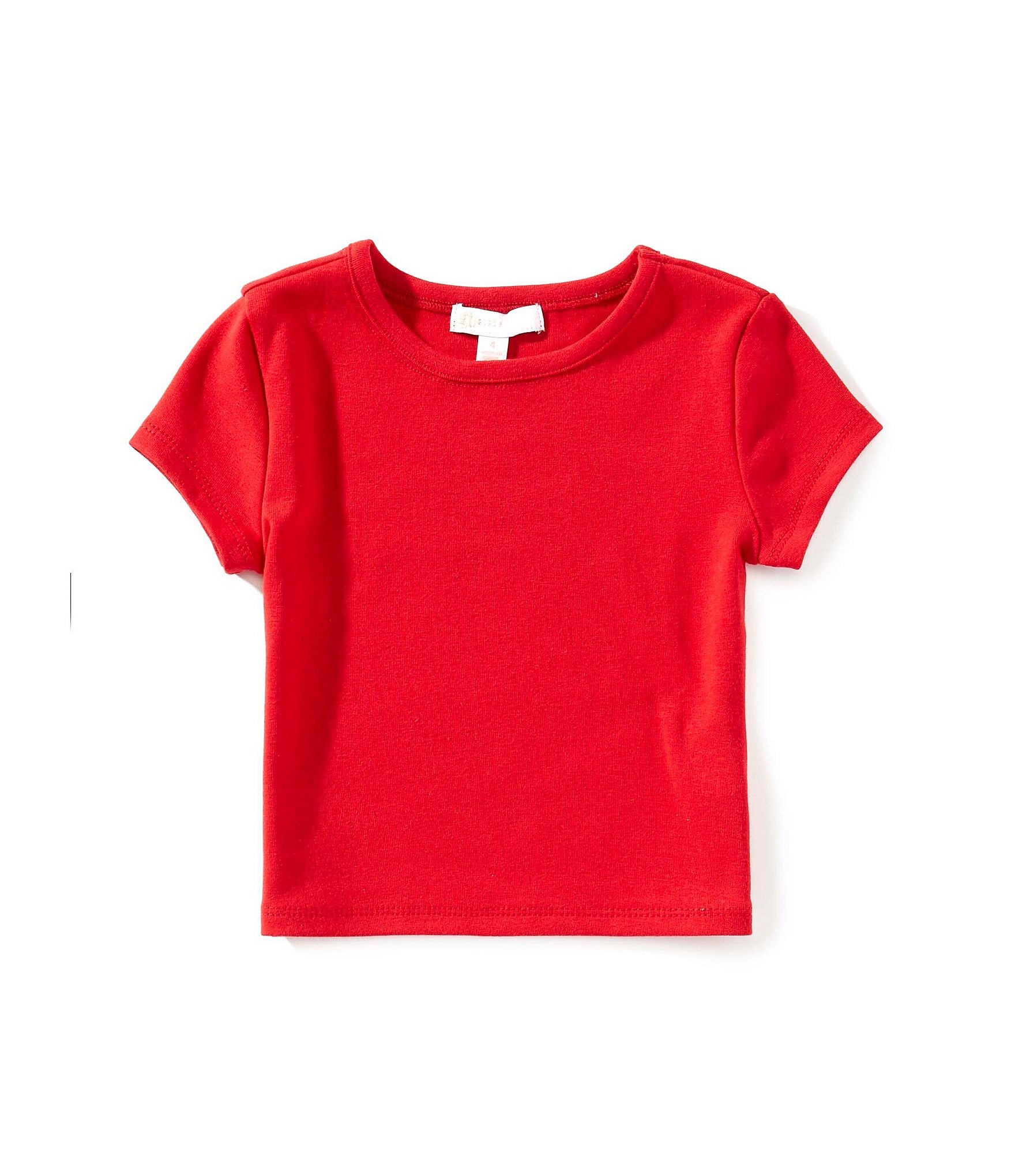 GB Little Girls Gracie Short Sleeve Crew Neck T-Shirt