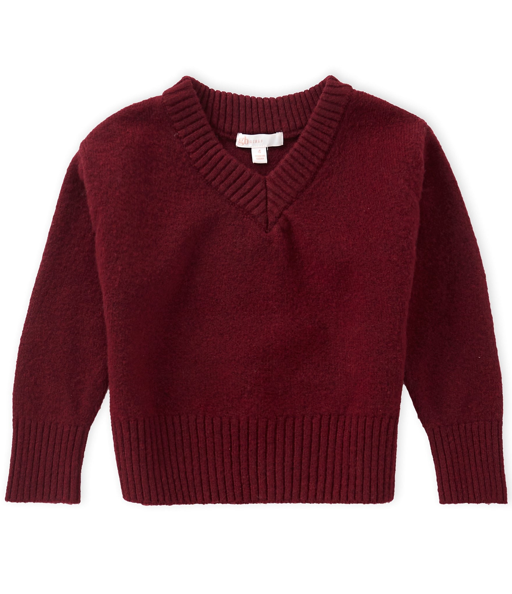 GB Little Girls Hailey Long Sleeve Sweater
