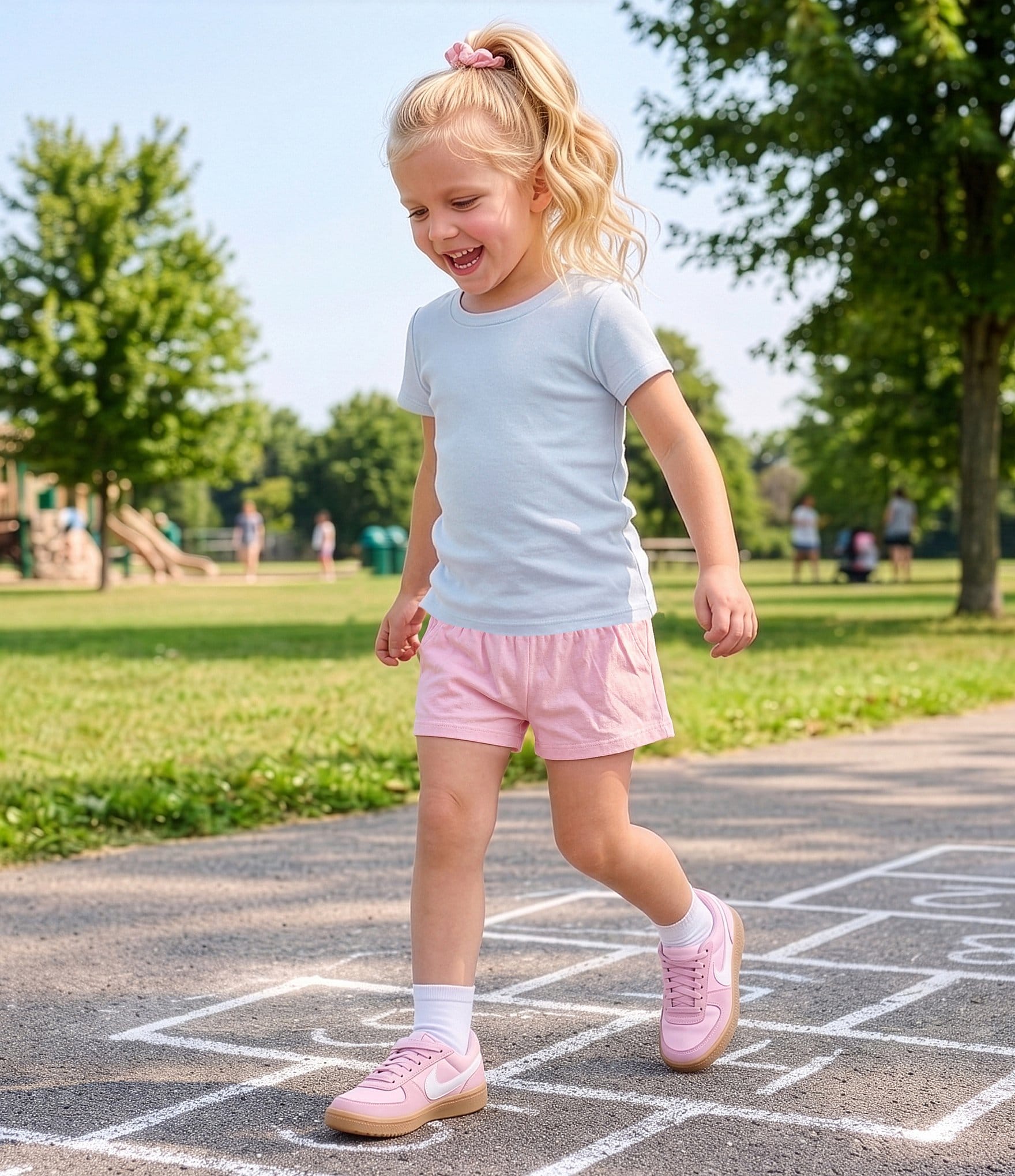 GB Little Girls Pull On Shorts