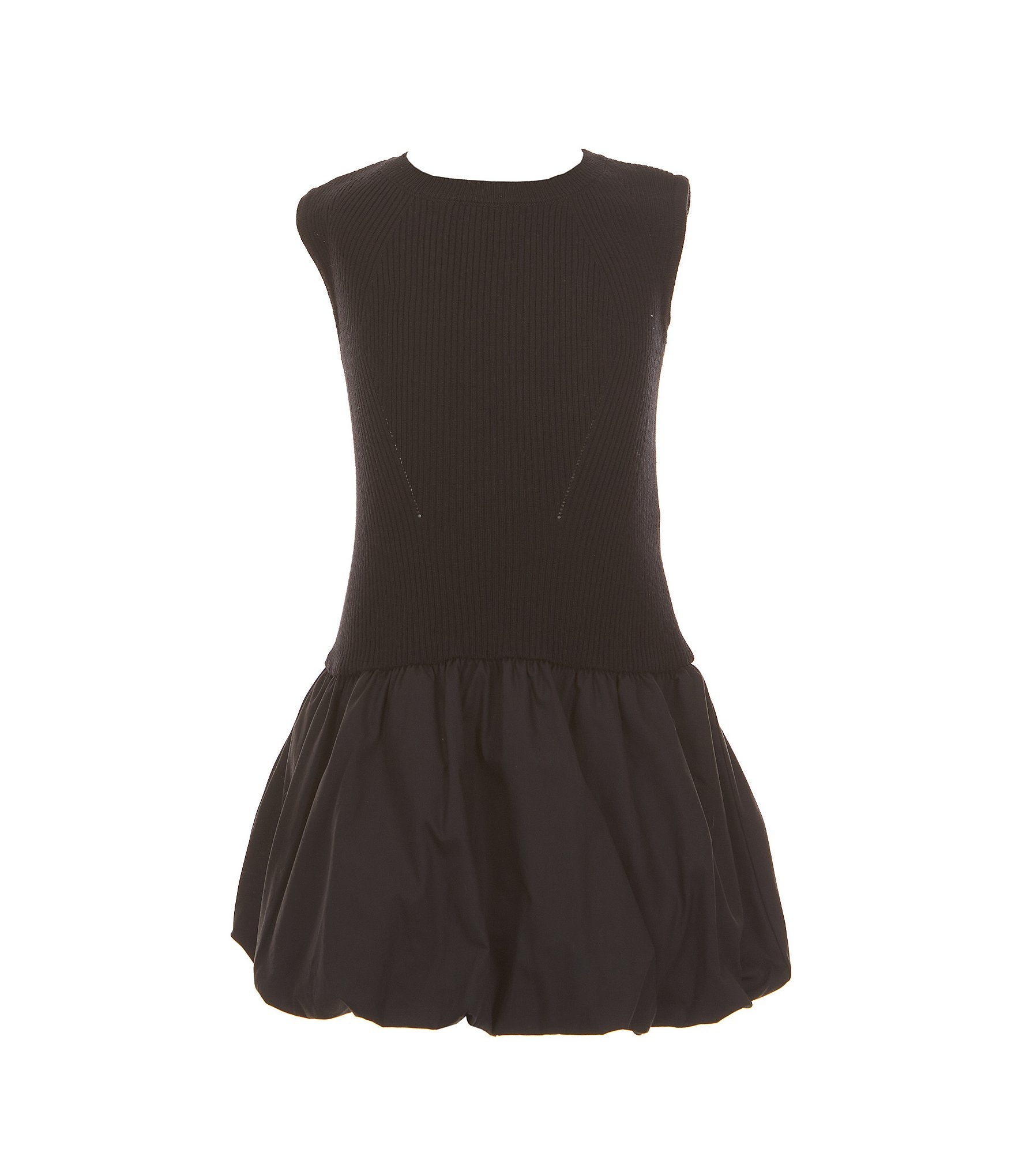 GB Little Girls Sleeveless Bubble Dress