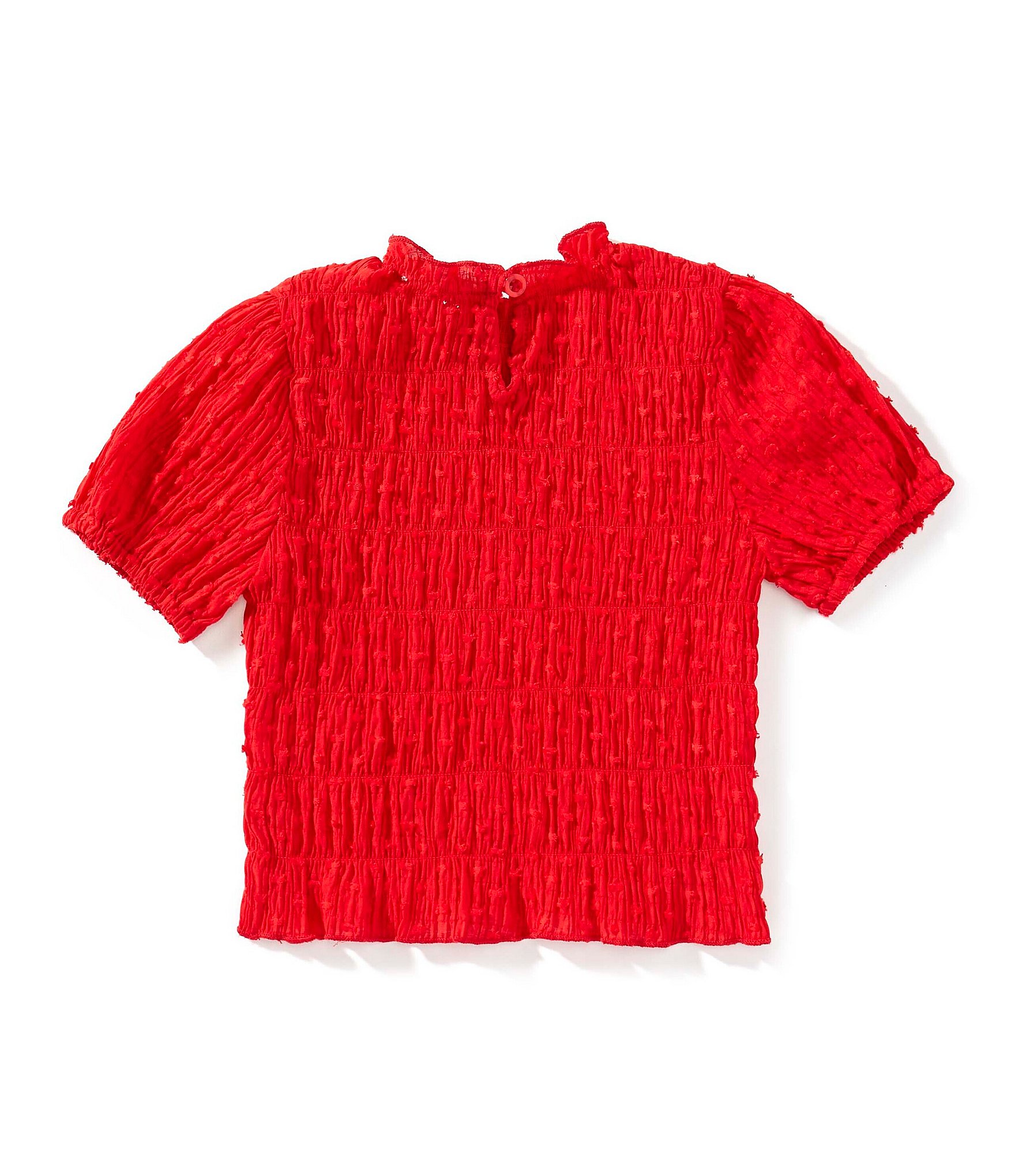 GB Little Girls Sydney Scrunch Short Sleeve Top