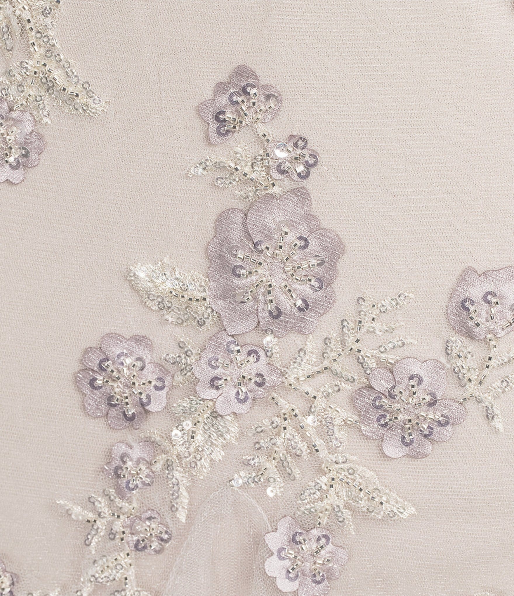 GB Mermaid Beaded Applique Lace Back Gown