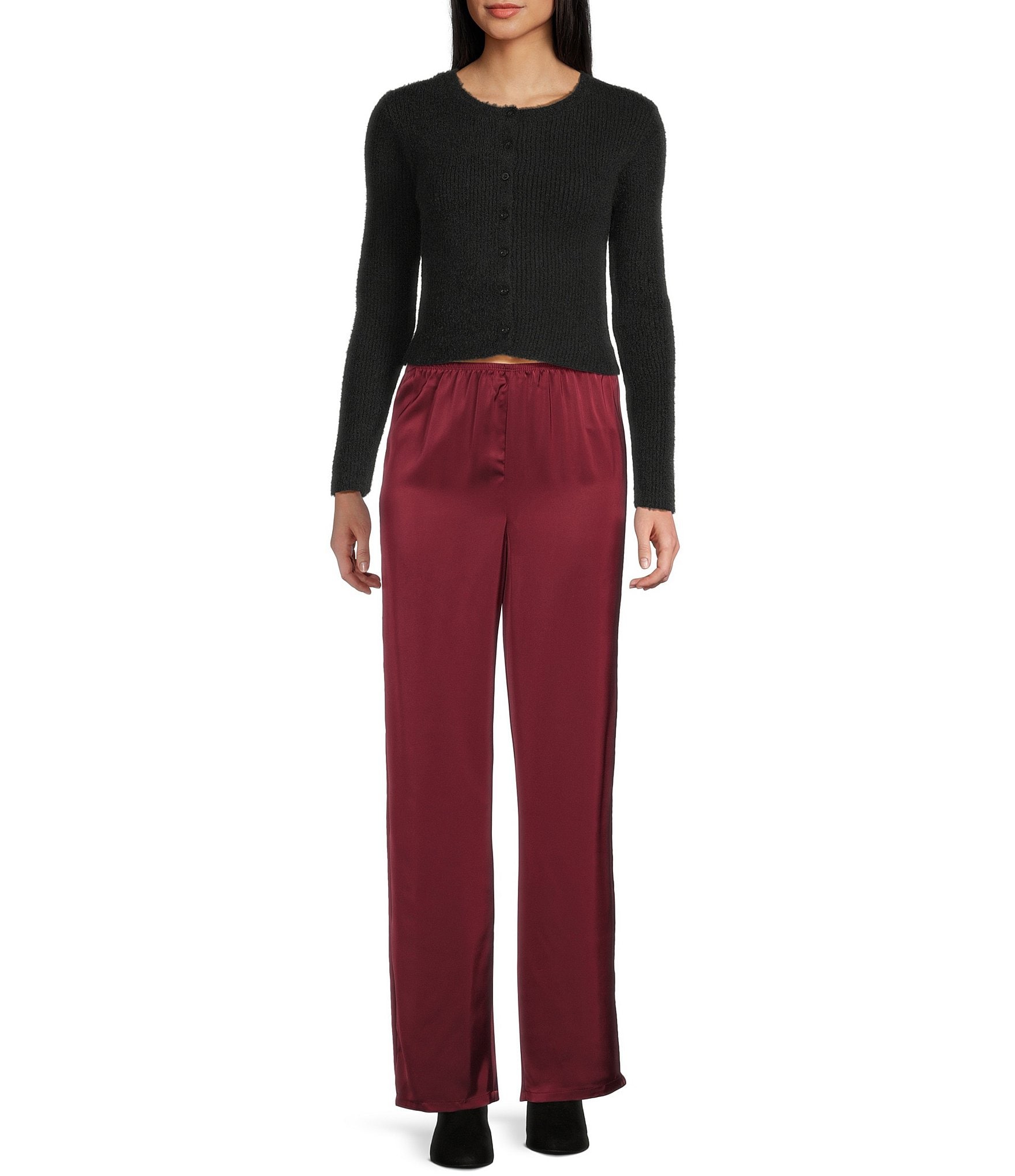 GB Satin Pull On Pants