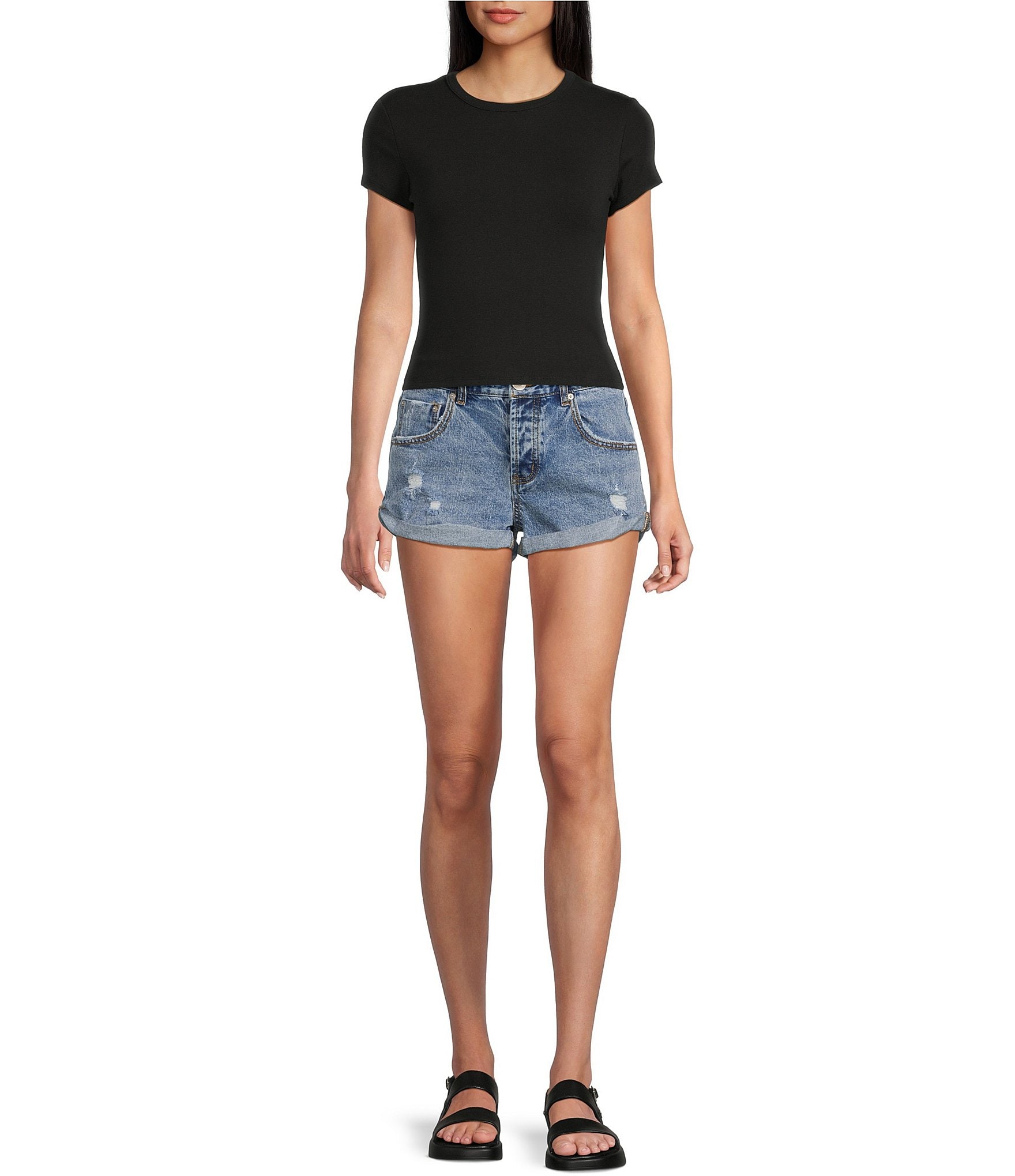 GB Short Sleeve Knit T-Shirt