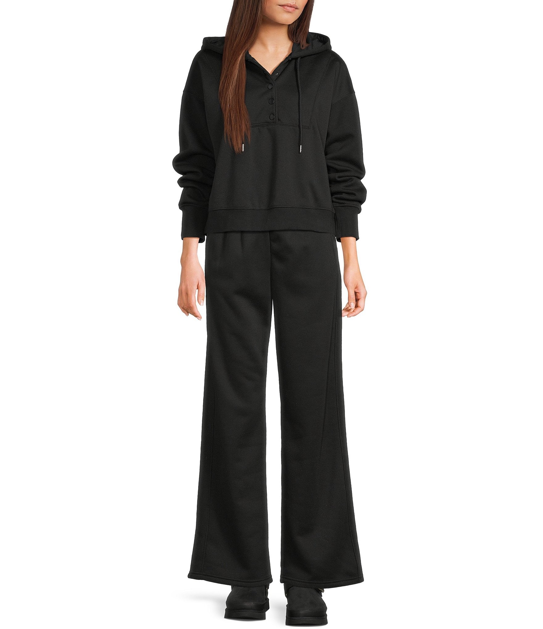 GB Snap Front Coordinating Pullover Hoodie