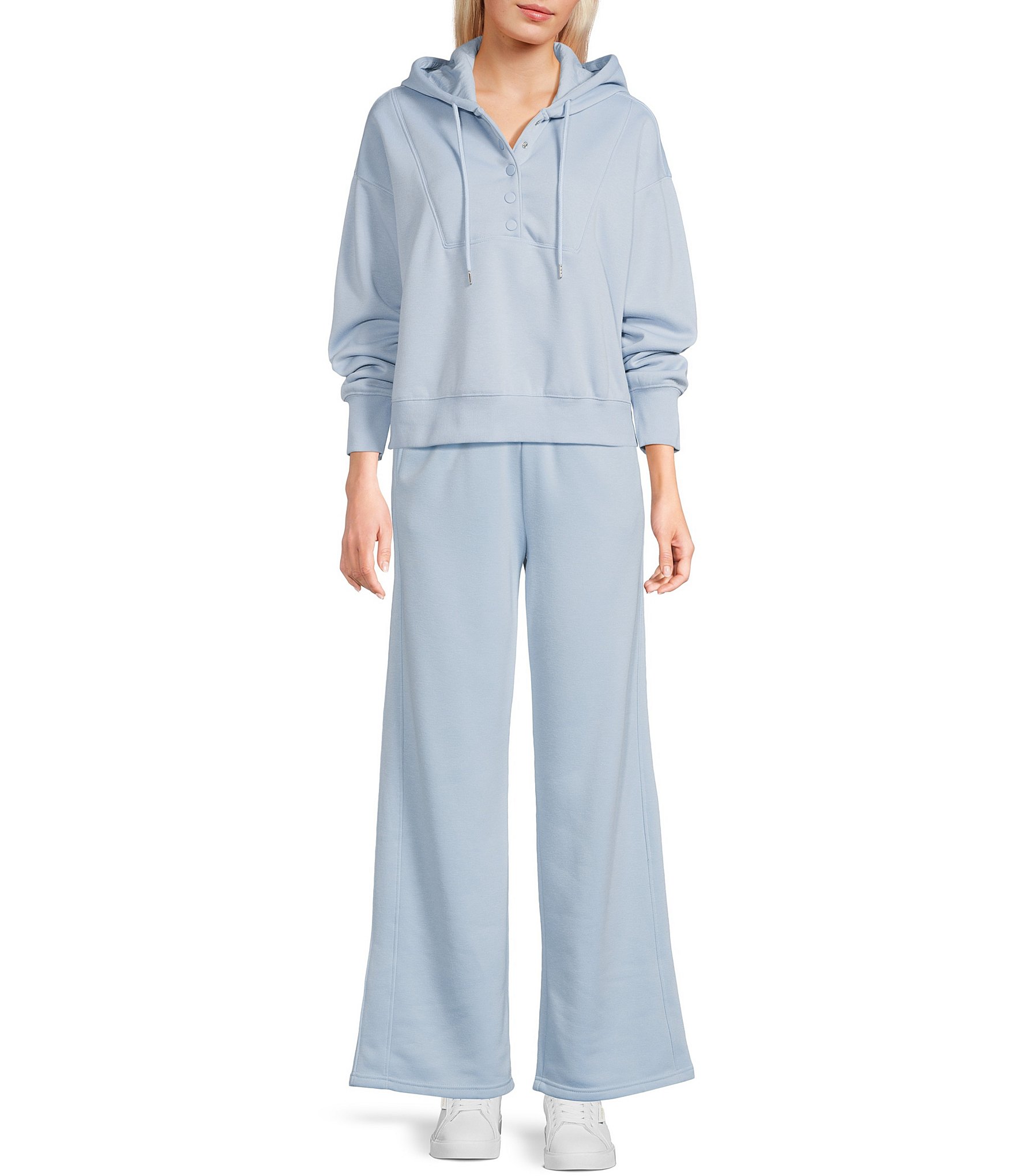 GB Snap Front Coordinating Pullover Hoodie