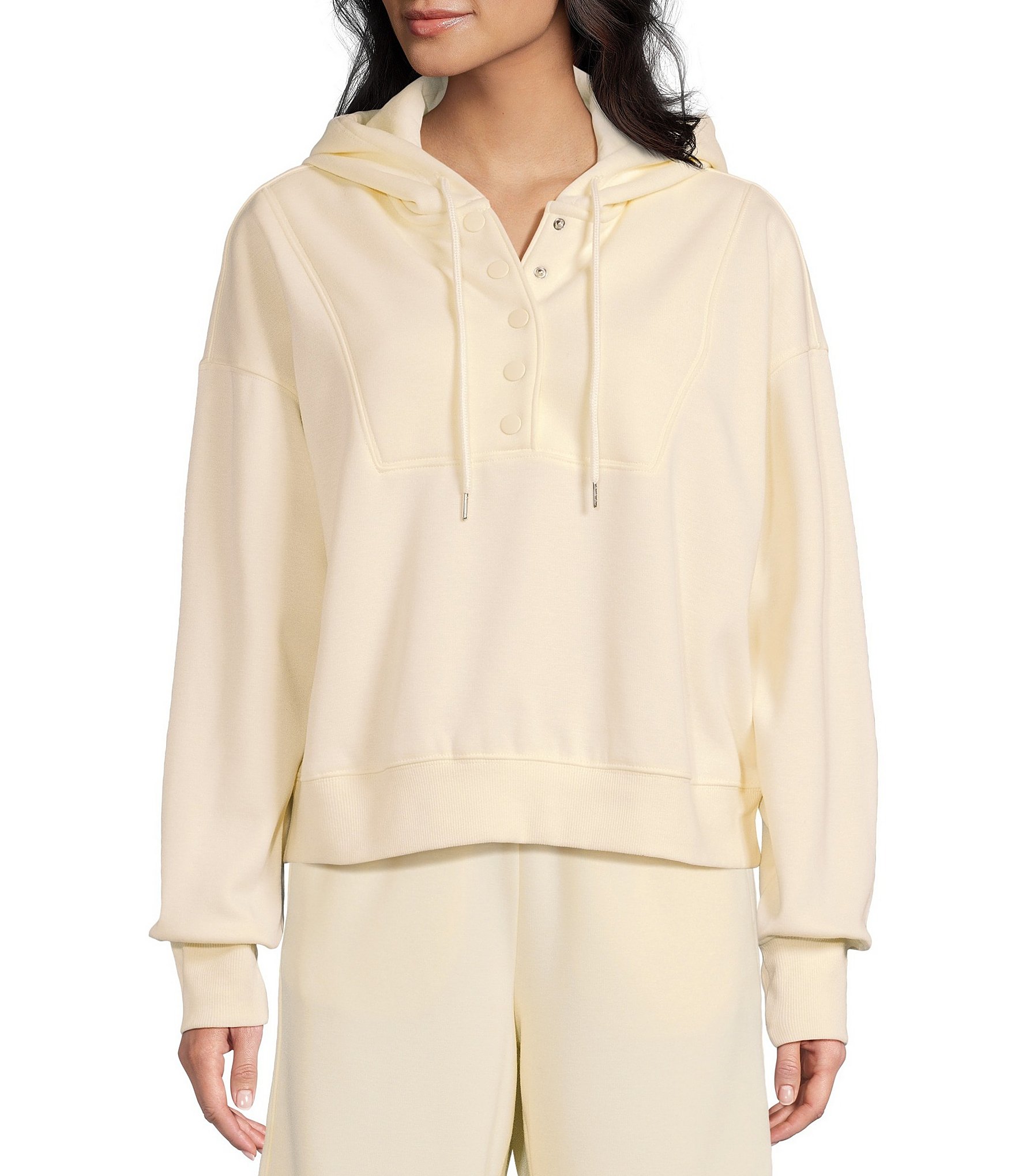 GB Snap Front Coordinating Pullover Hoodie