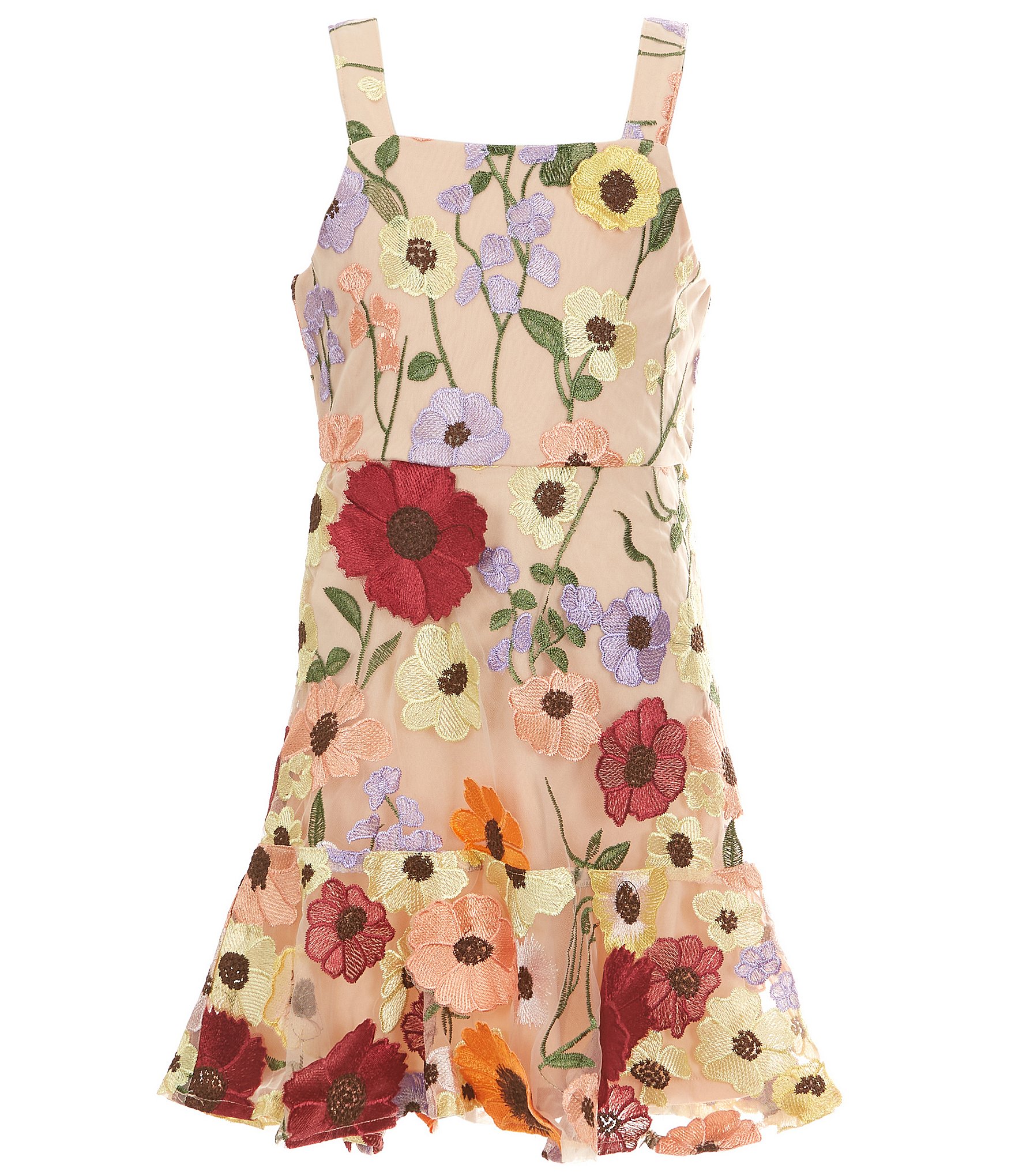 Dillards floral dress best sale