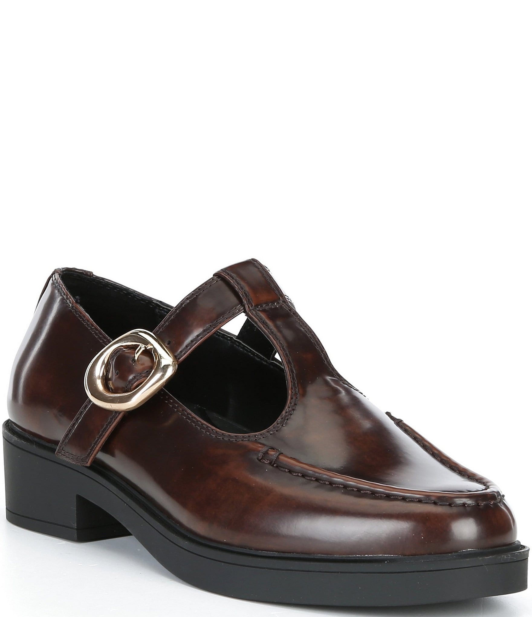 GB Straight-A Platform T-Bar Mary Janes